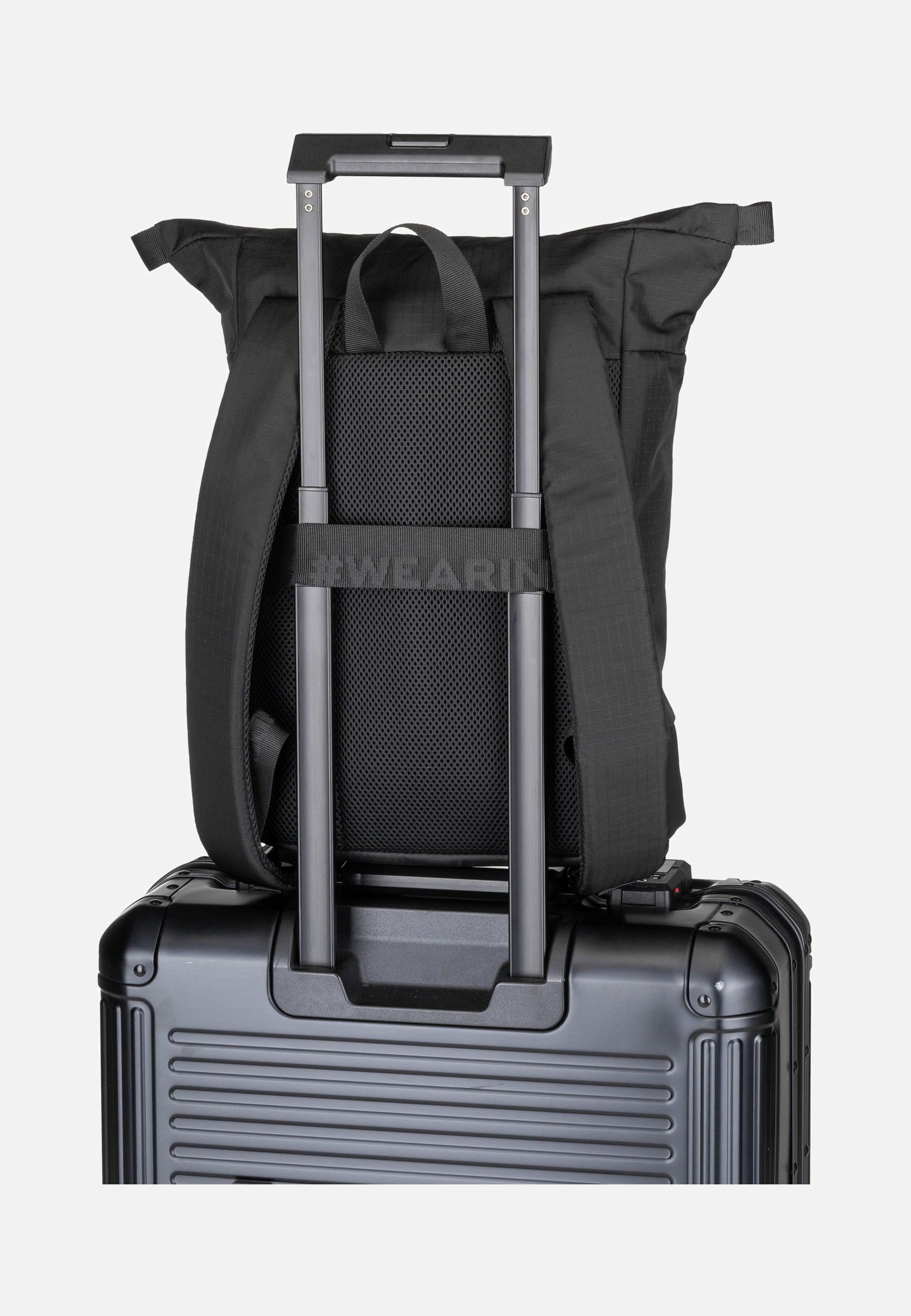 Strellson - Northwood RS Eddie SVF Black - Rolltop Backpack | Men-Image