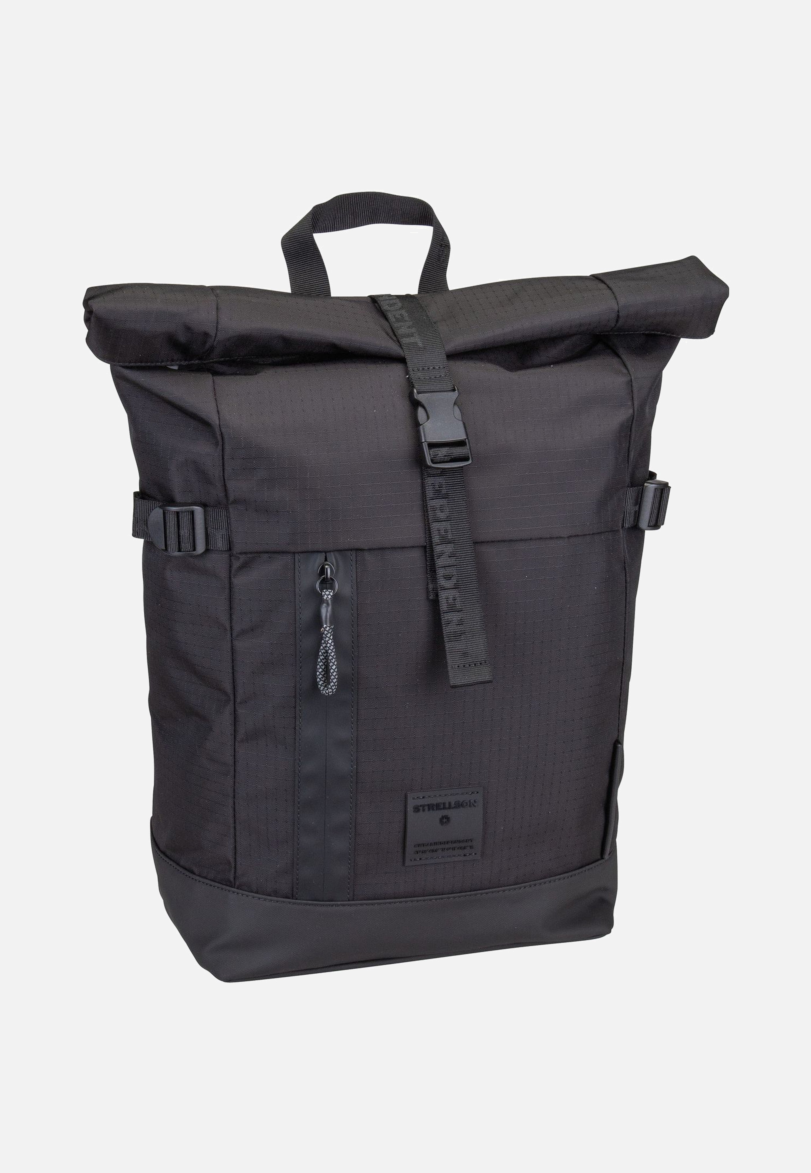 Strellson - Northwood RS Eddie MVF Black - Rolltop Backpack | Men-Image