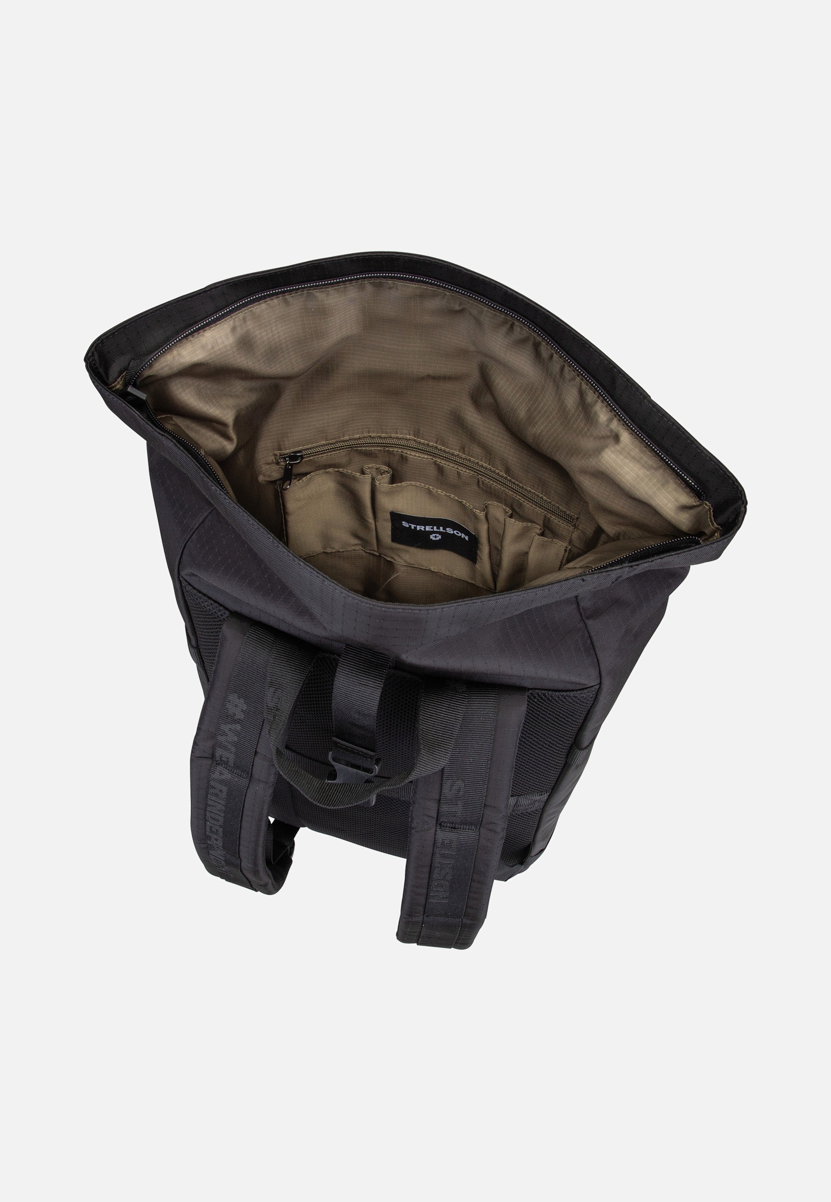 Strellson - Northwood RS Eddie MVF Black - Rolltop Backpack | Men-Image