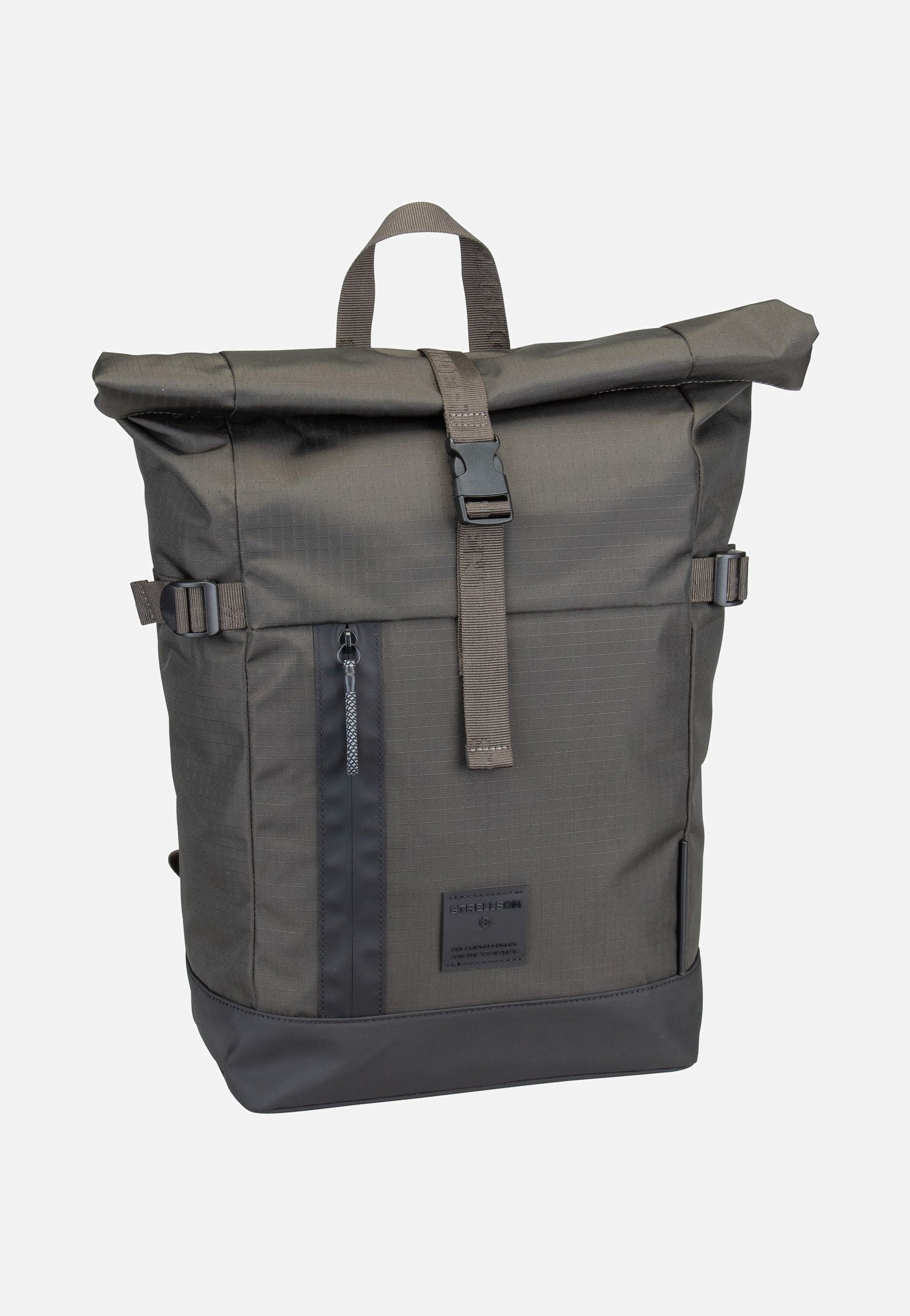 Strellson - Northwood RS Eddie MVF Khaki - Rolltop Backpack | Men-Image