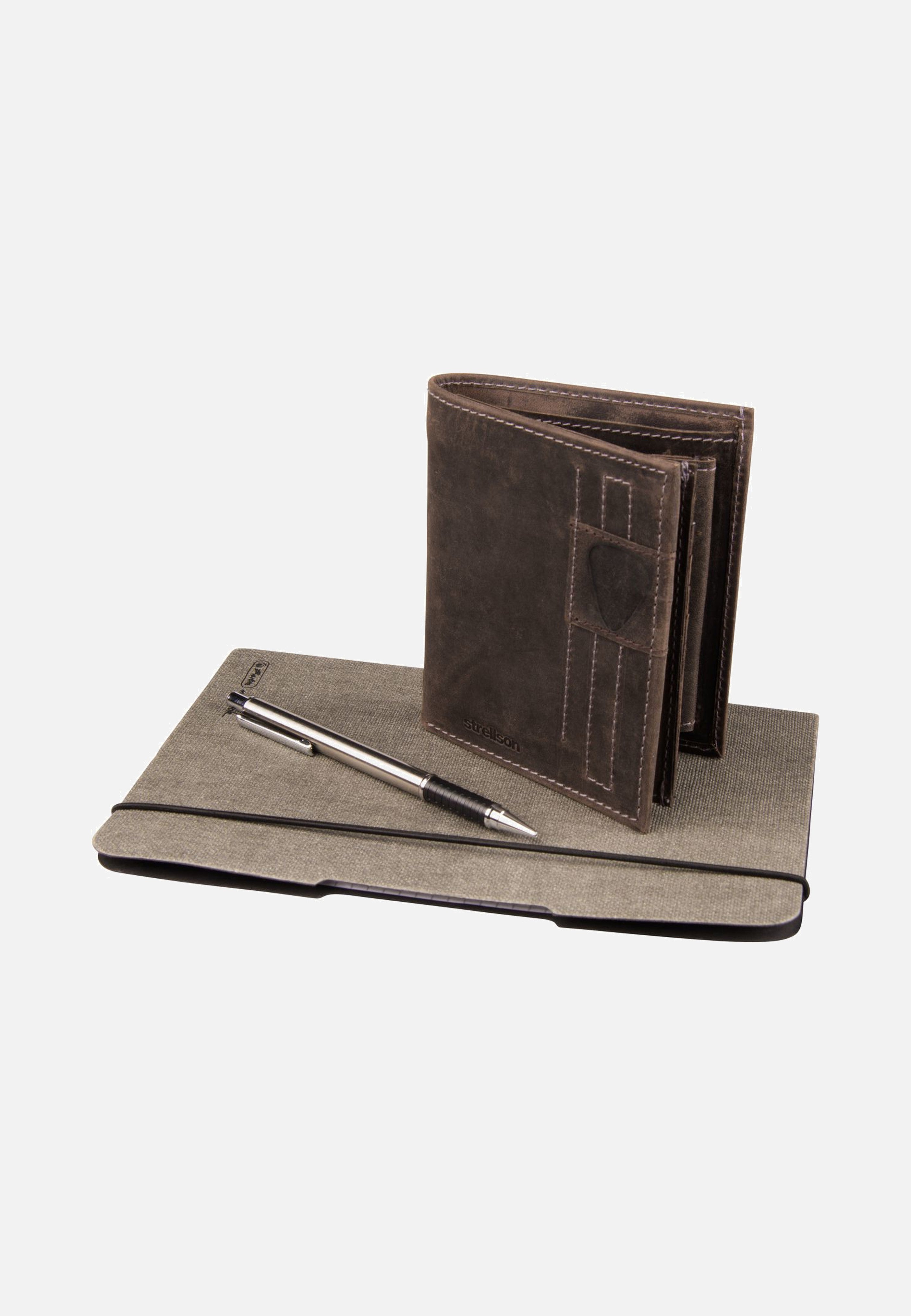 Strellson Richmond Bill Fold V12 Dark Brown Wallet