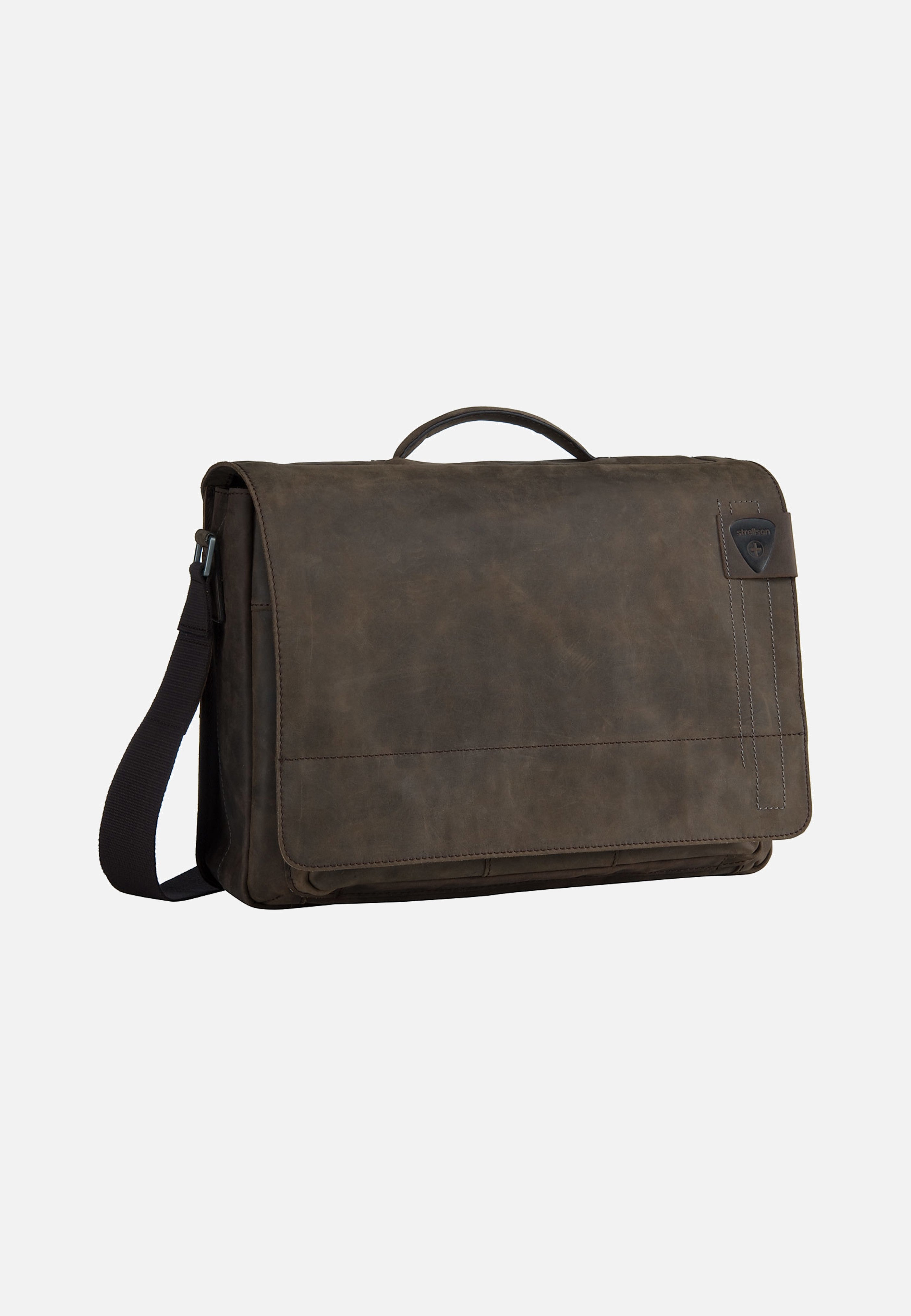 Strellson Richmond Briefbag L Dark Brown Briefcase
