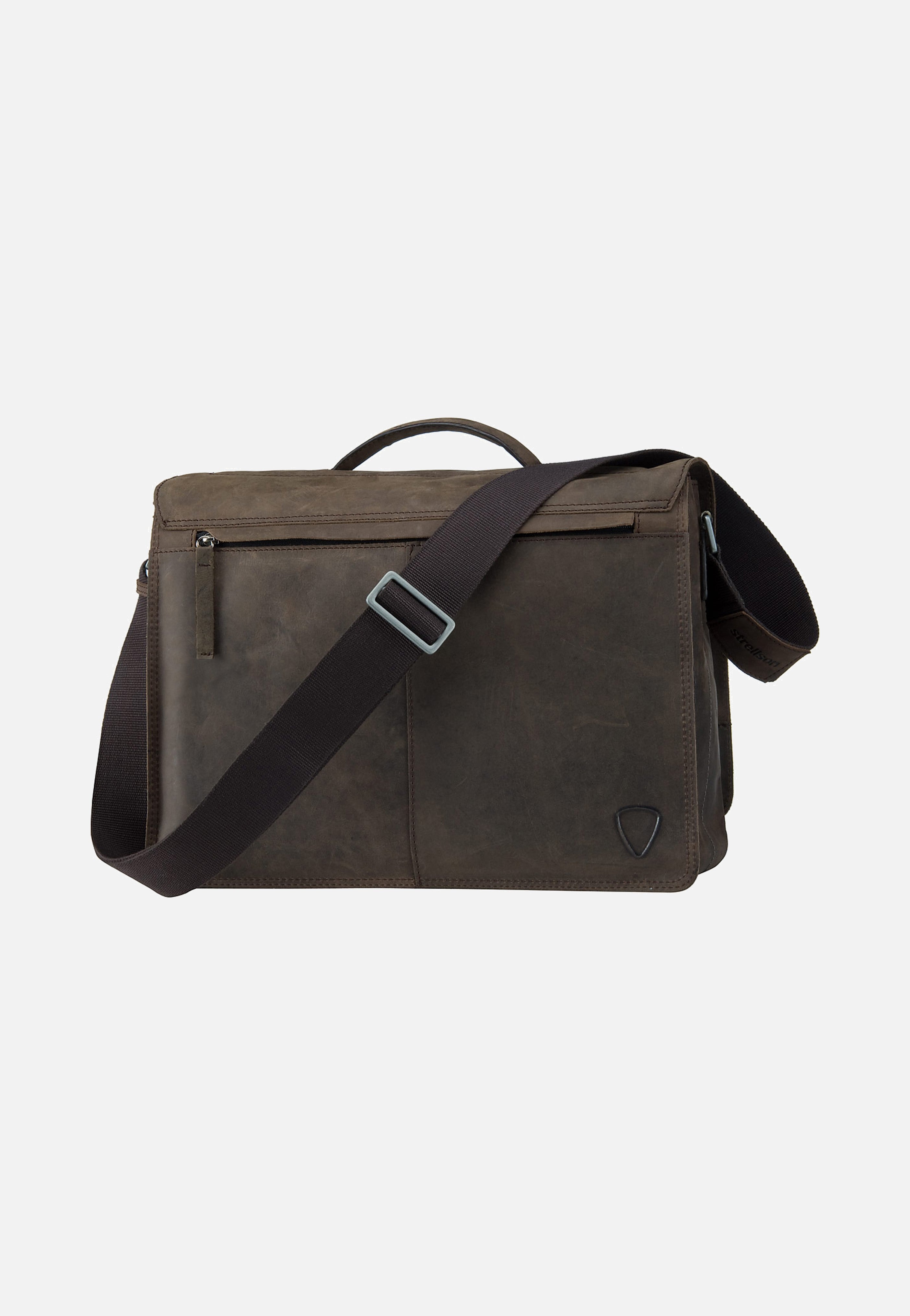 Strellson Richmond Briefbag L Dark Brown Briefcase
