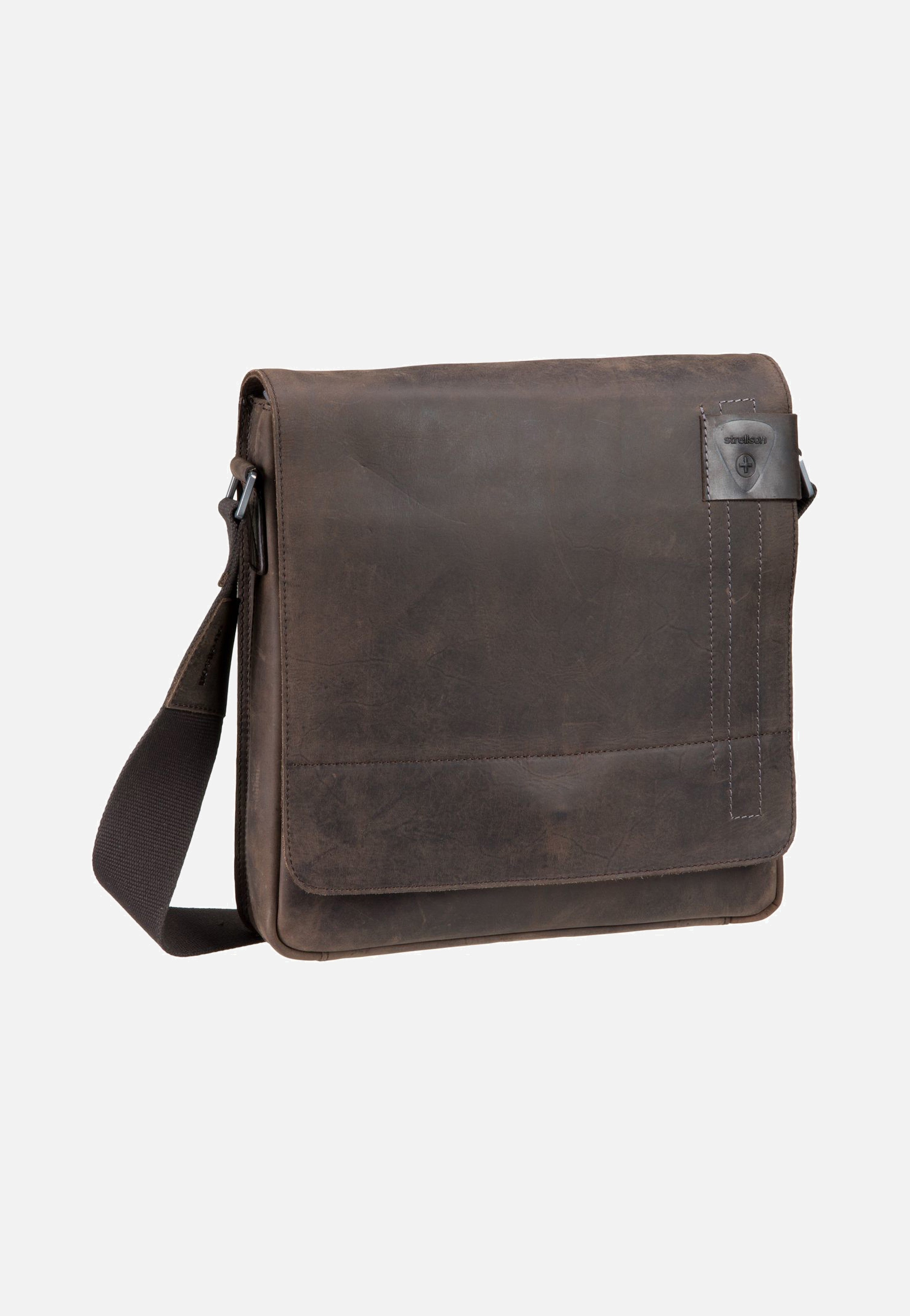 Strellson - Richmond Messenger MV Dark Brown - Crossbody Bag | Men-Image