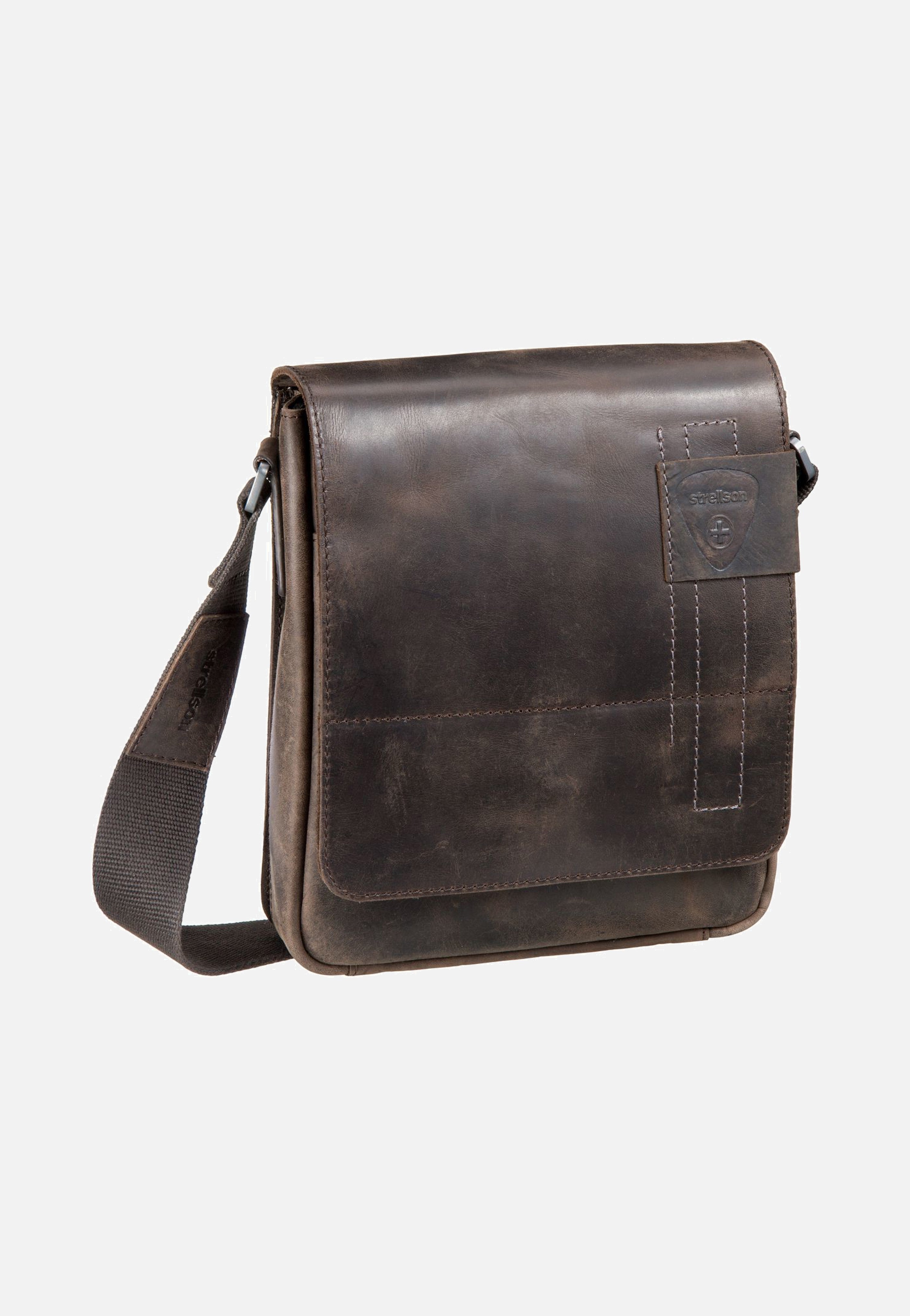 Strellson - Richmond Messenger SV Dark Brown - Shoulder Bag | Men-Image