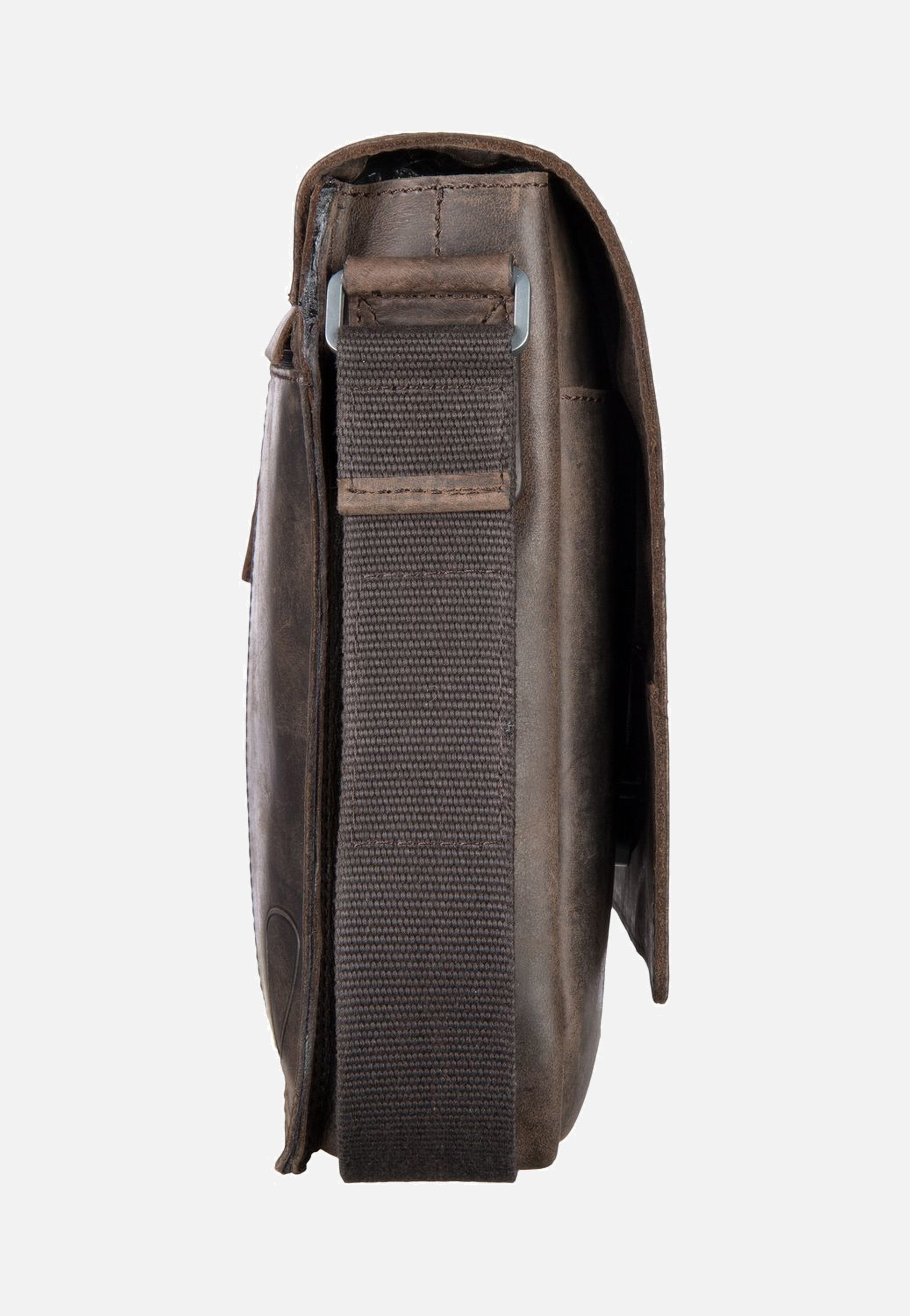 Strellson - Richmond Messenger SV Dark Brown - Crossbody Bag | Men-Image