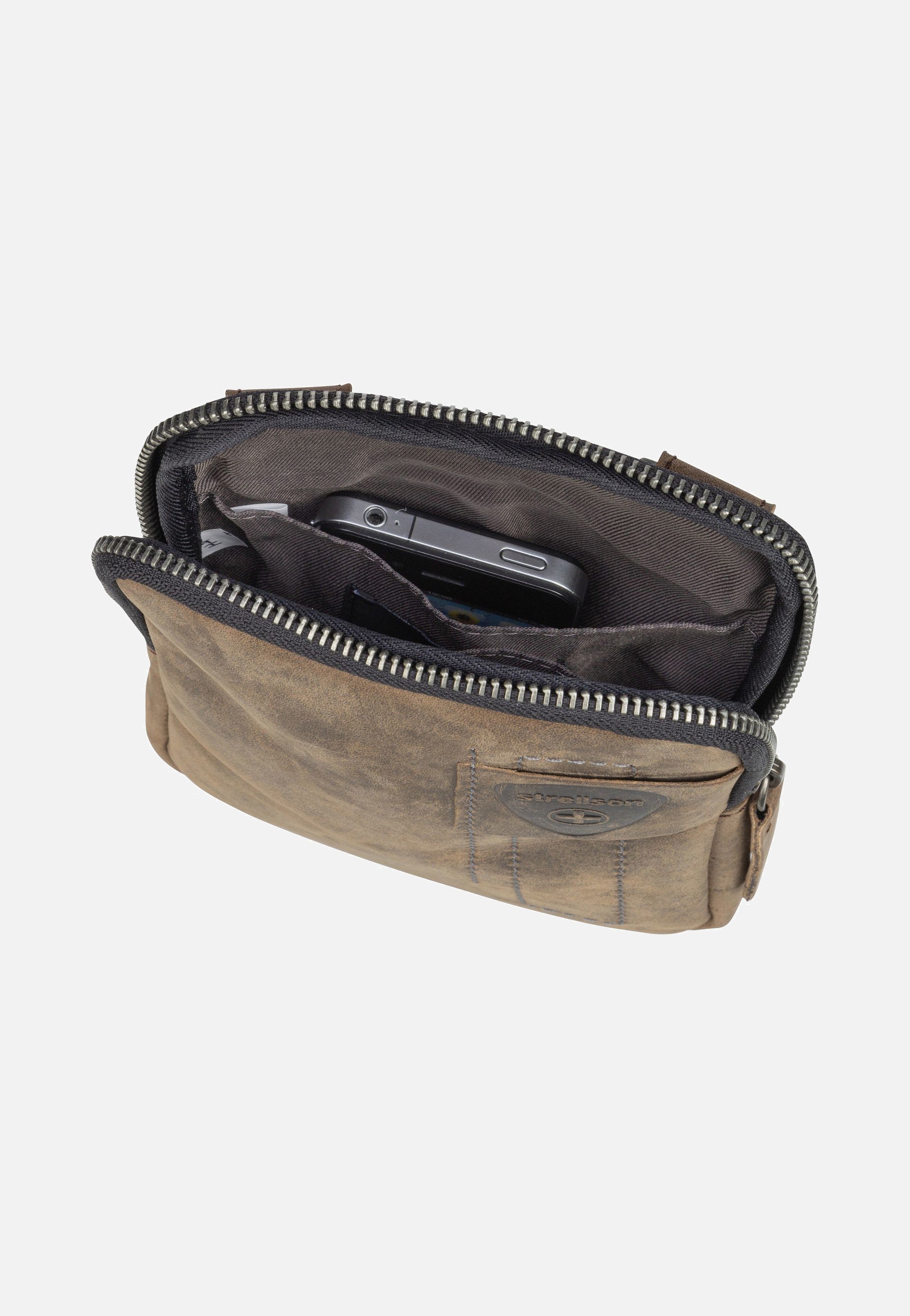 Strellson - Richmond XSVZ 1 Dark Brown - Phone Pouches | Men-Image