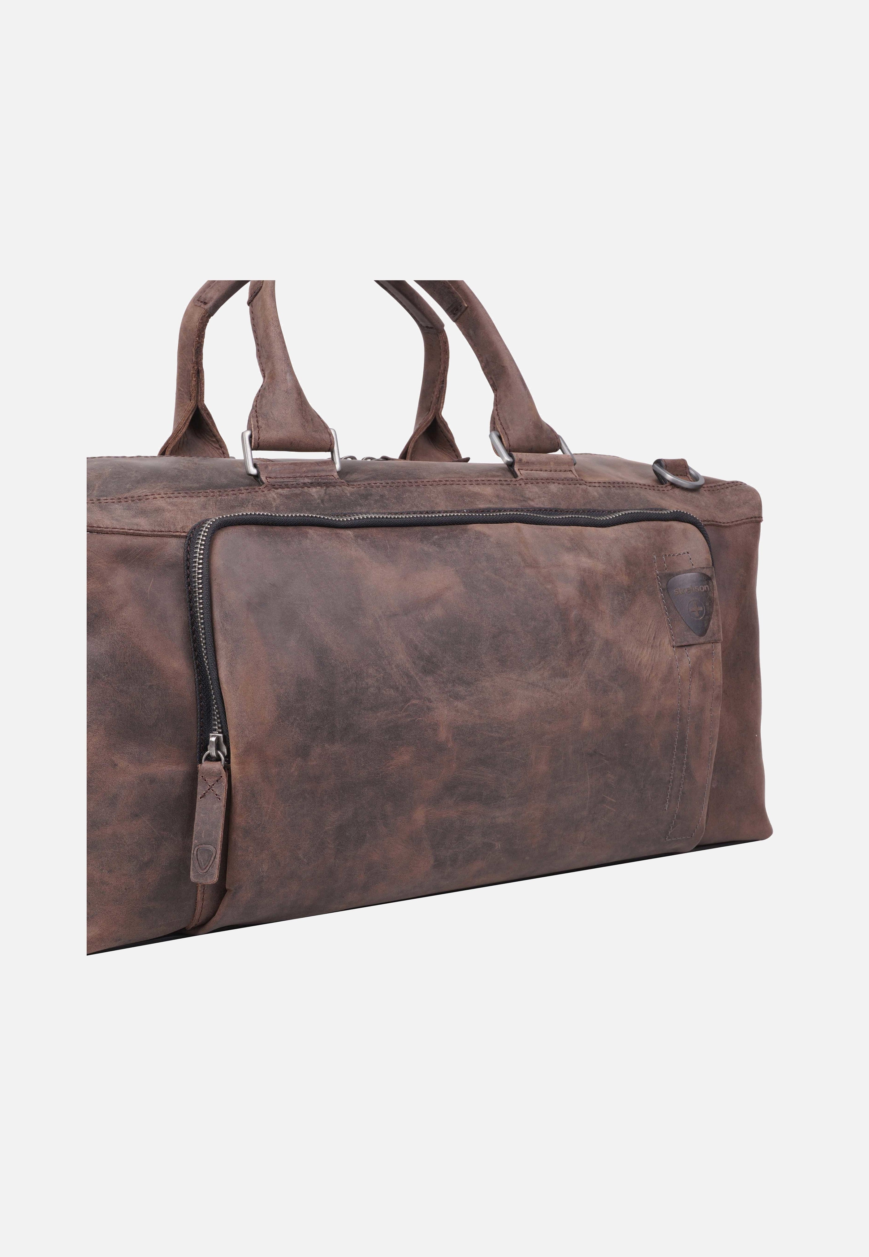 Strellson - Richmond MHZ Dark Brown - Weekender | Men-Image