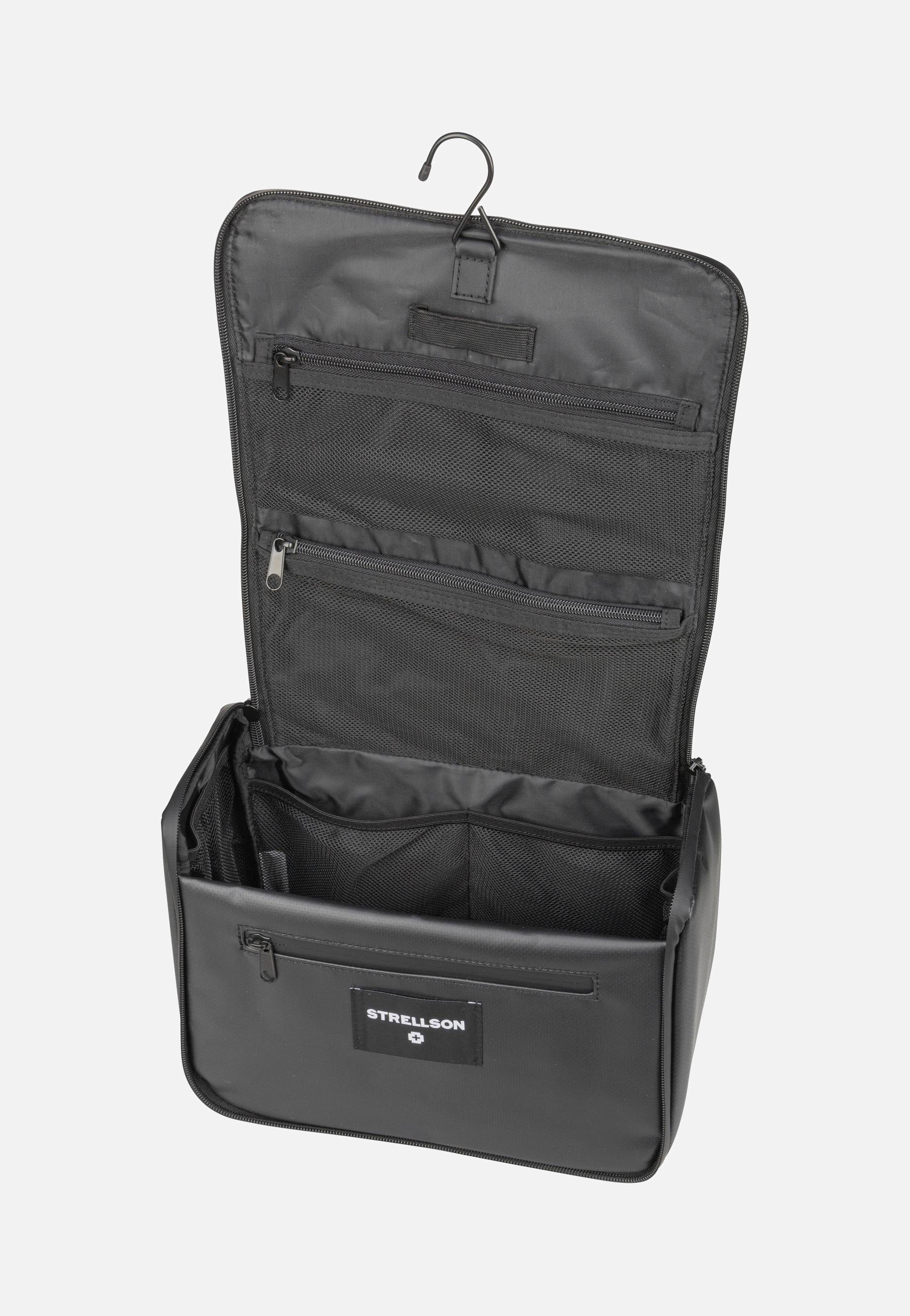 Strellson Stockwell 2.0 Benny Washbag LHZ Black Toiletry Bag