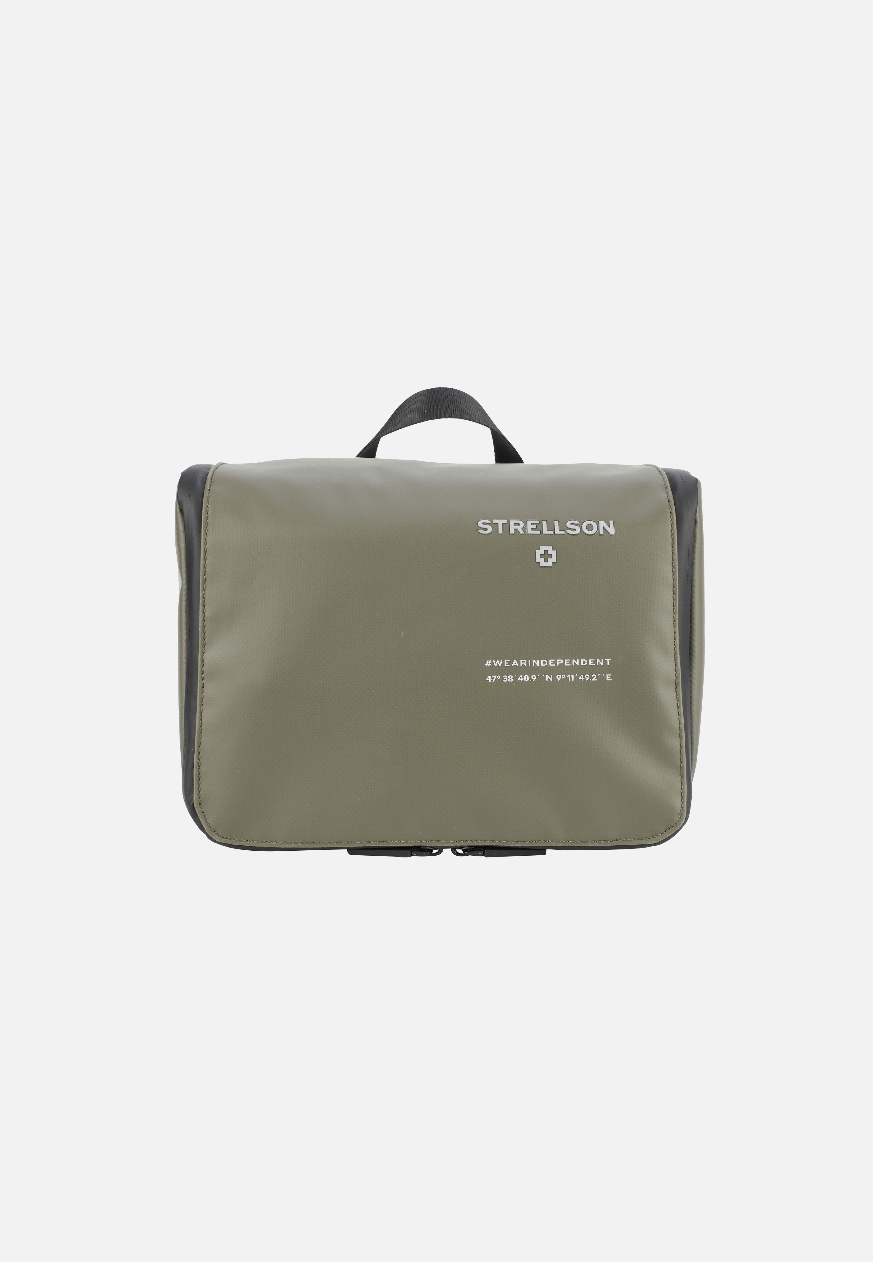 Strellson Stockwell 2.0 Benny Washbag LHZ Khaki Toiletry Bag
