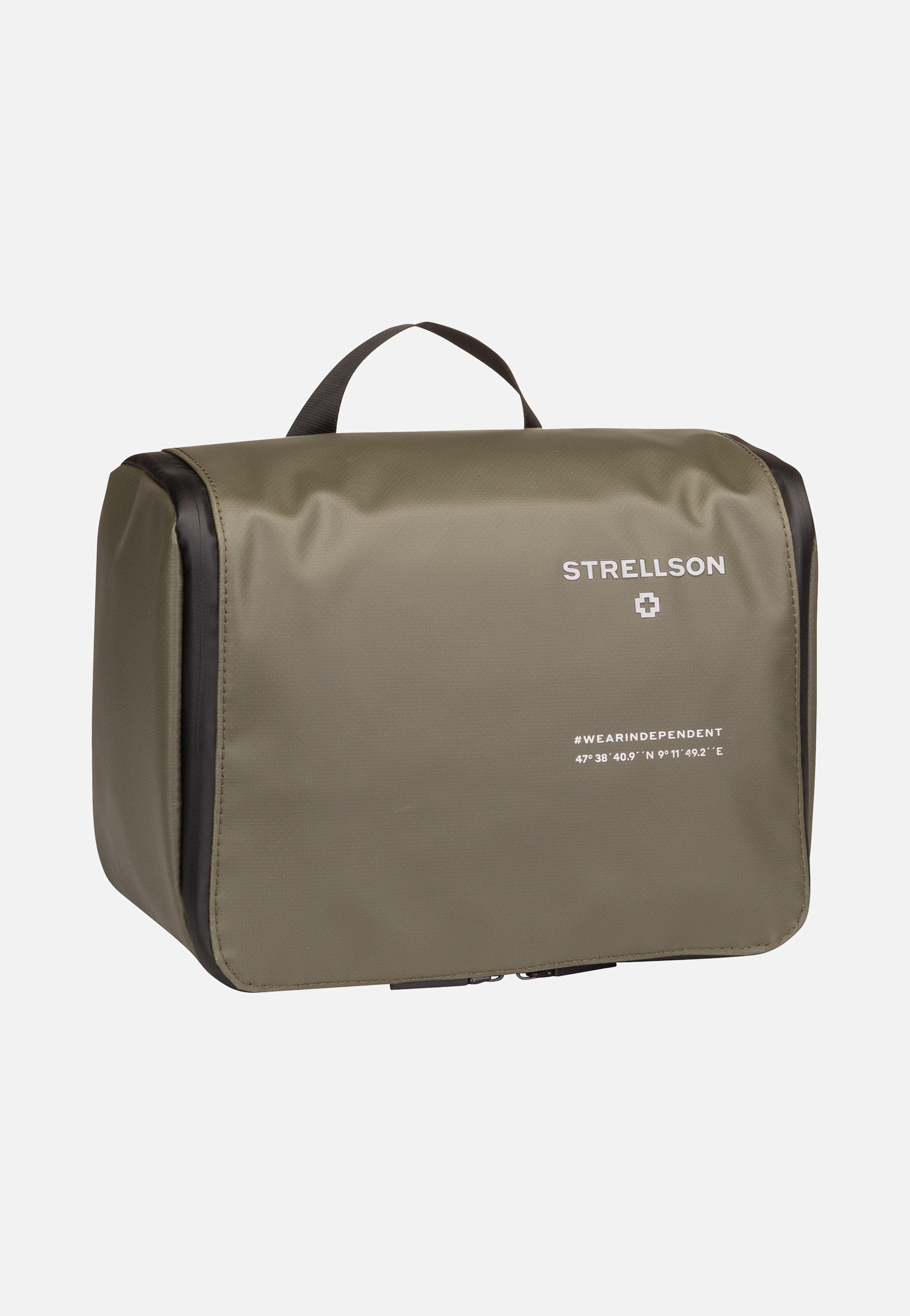 Strellson - Stockwell 2.0 Benny Washbag LHZ Khaki - Toiletry Bag | Men-Image