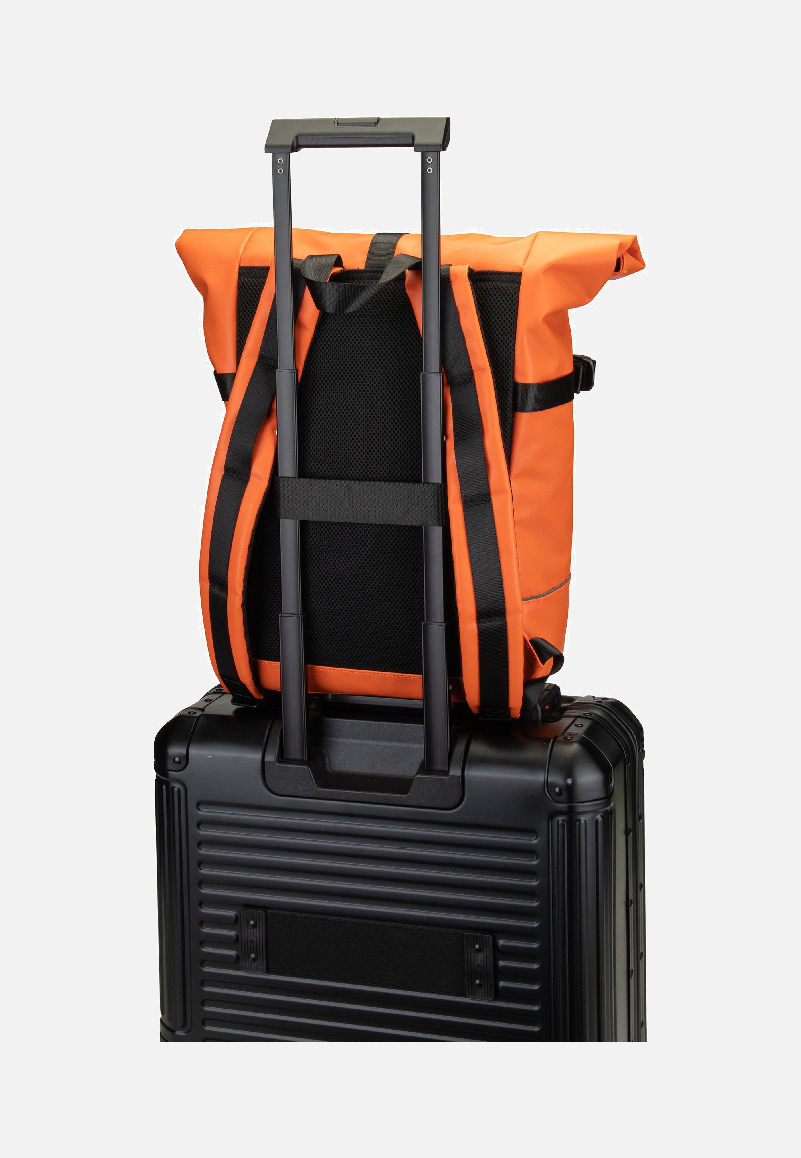 Strellson - Stockwell 2.0 Eddie MVF Orange - Rolltop Backpack | Men-Image