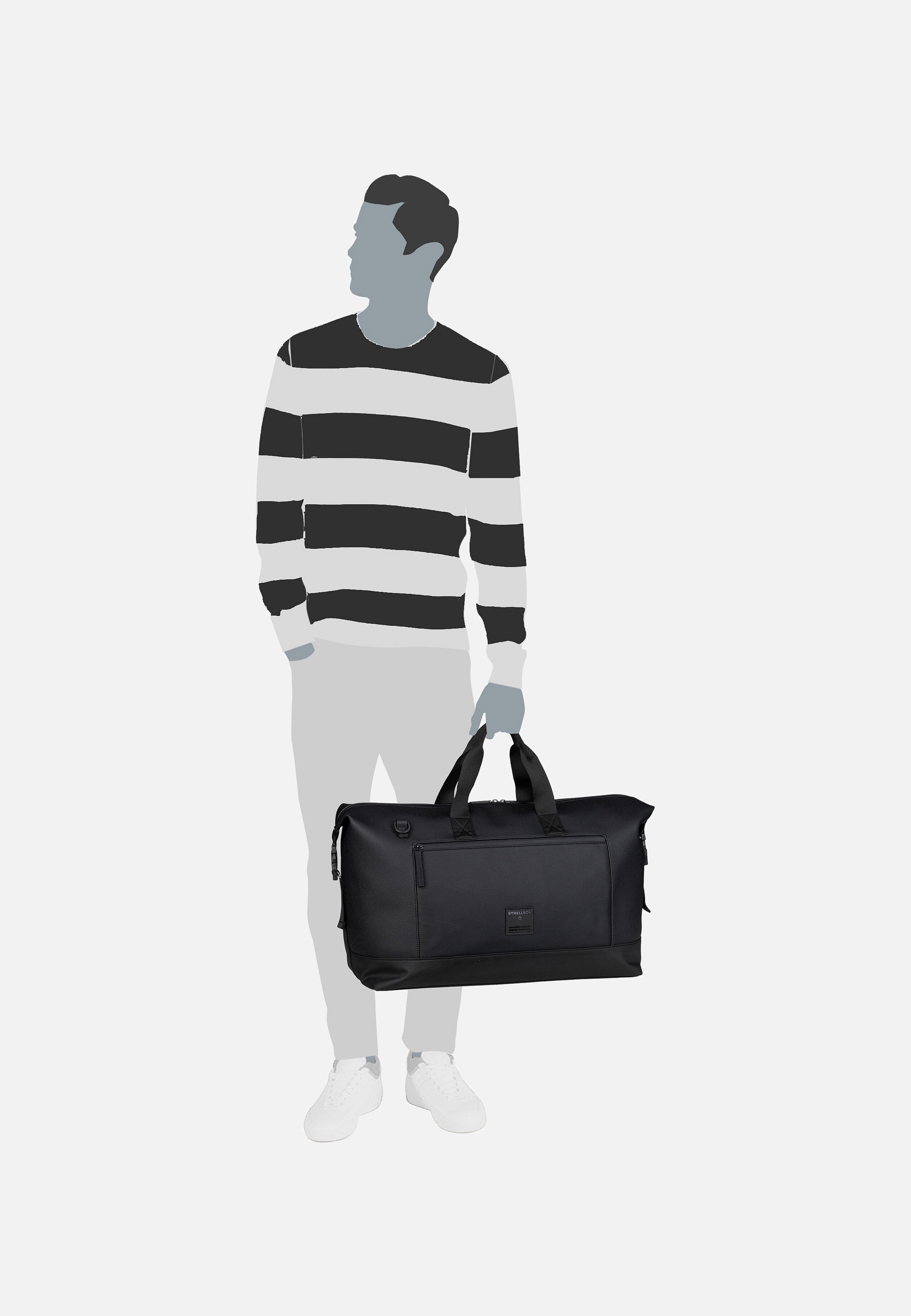 Strellson - Westferry Landon MHZ Black - Weekender | Men-Image