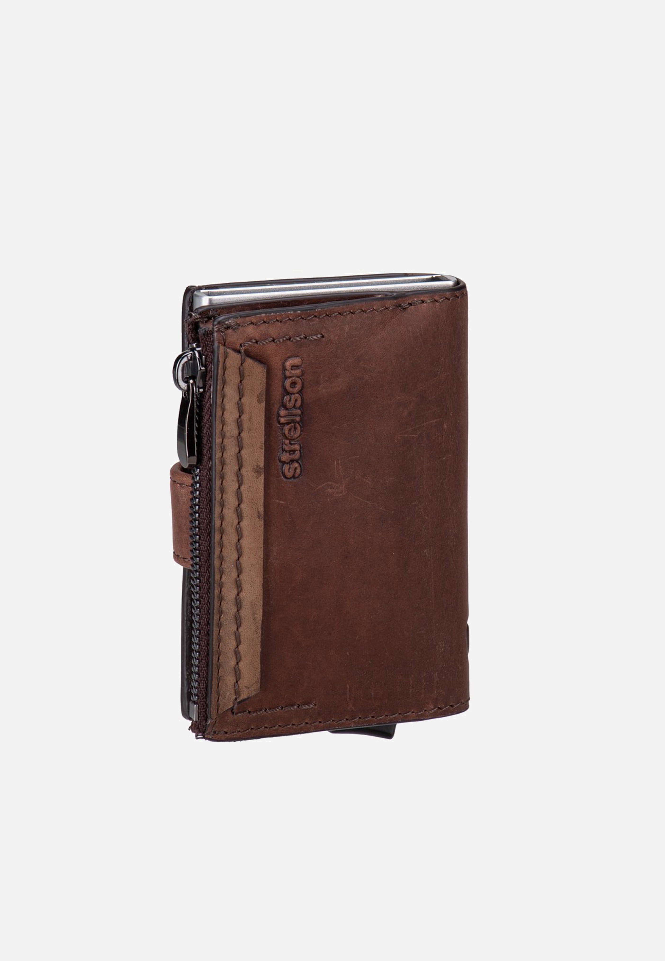 Strellson - Camden C-Four E-Cage SV8 Dark Brown - Wallet | Neutral-Image
