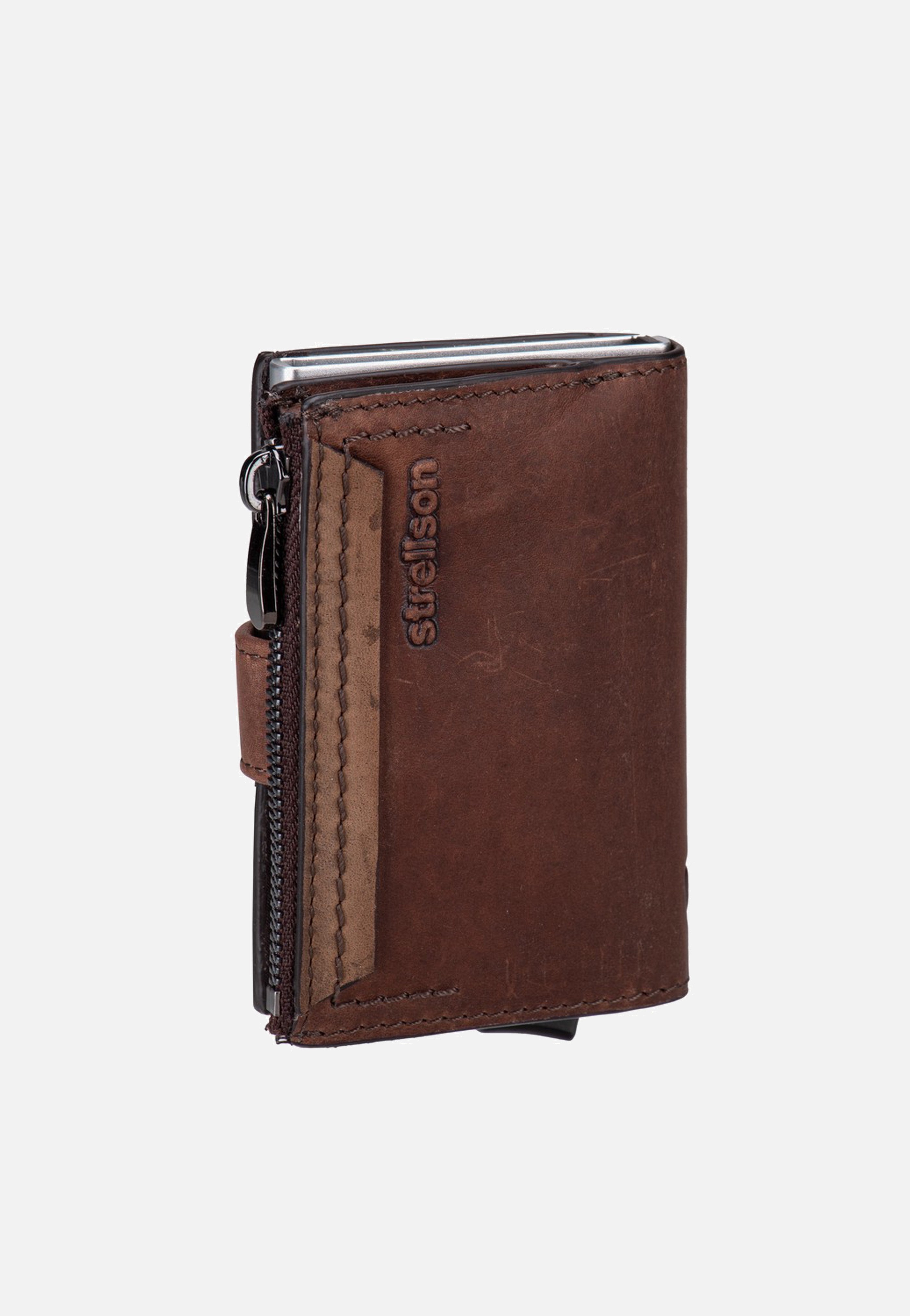 Strellson - Camden C-Four E-Cage SV8 Dark Brown - Wallet | Neutral-Image