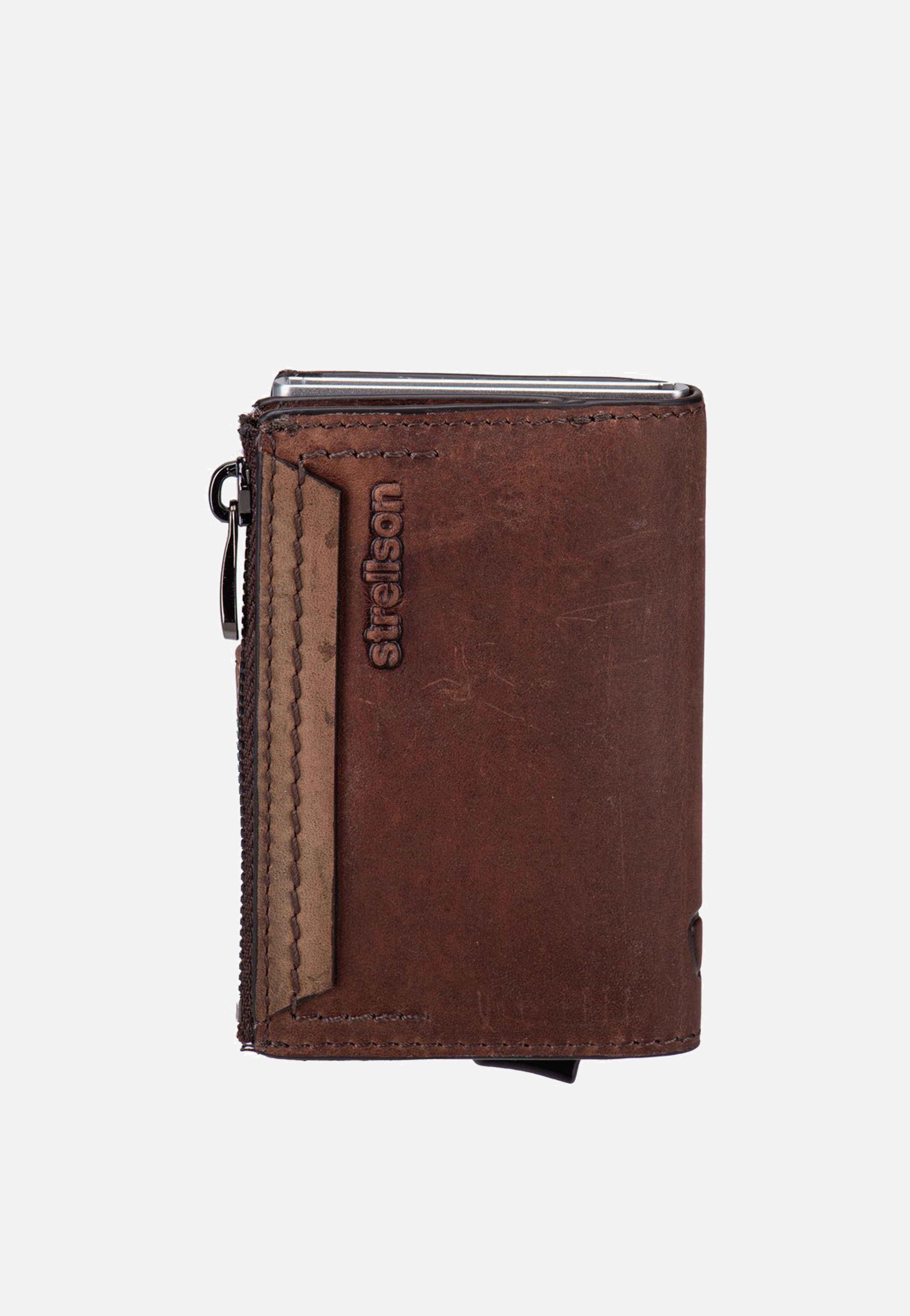 Strellson - Camden C-Four E-Cage SV8 Dark Brown - Wallet | Neutral-Image