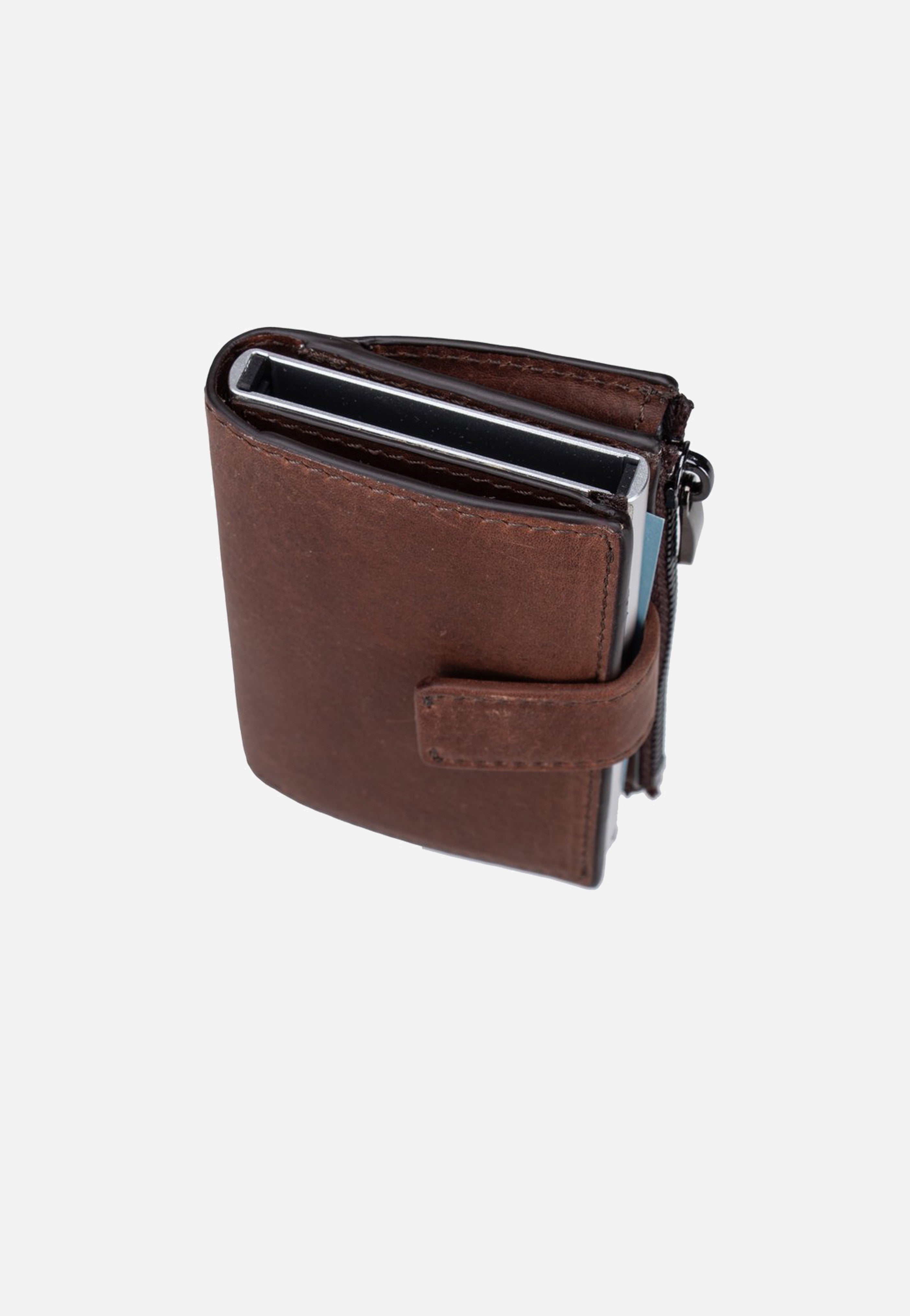 Strellson - Camden C-Four E-Cage SV8 Dark Brown - Wallet | Neutral-Image