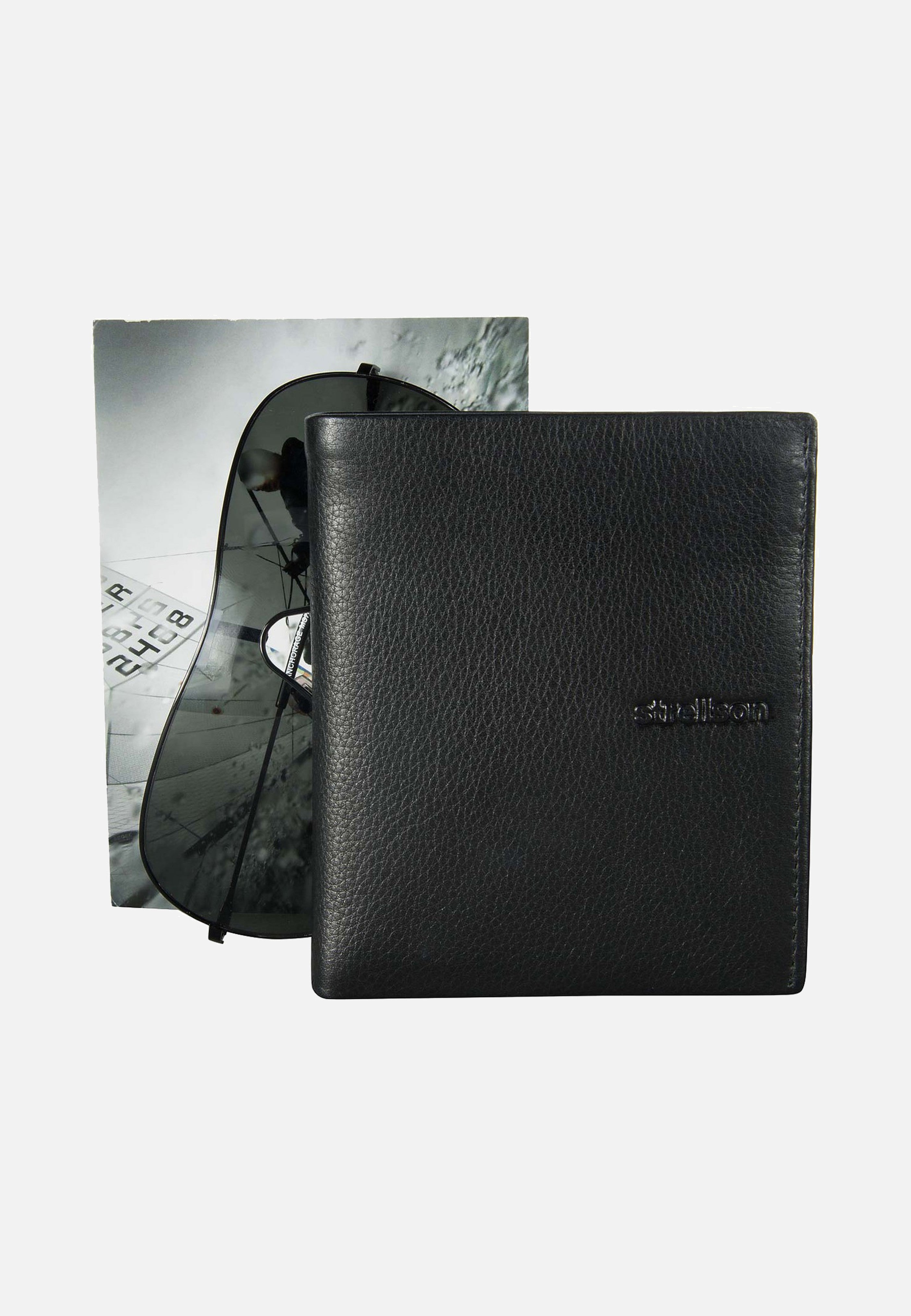 Strellson Carter Bill Fold V15 Black Wallet