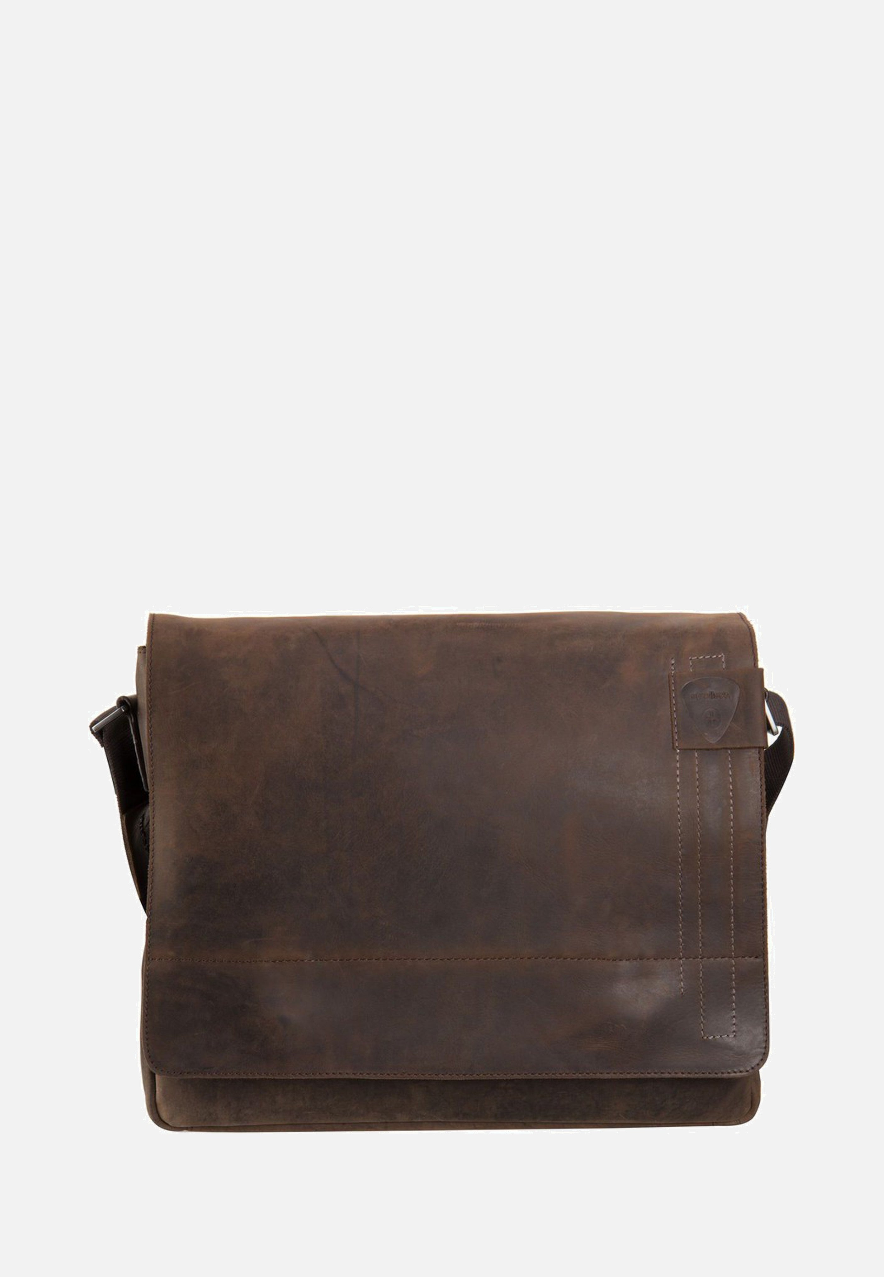 Strellson - Richmond Messenger LH Dark Brown - Messenger Bag | Men-Image