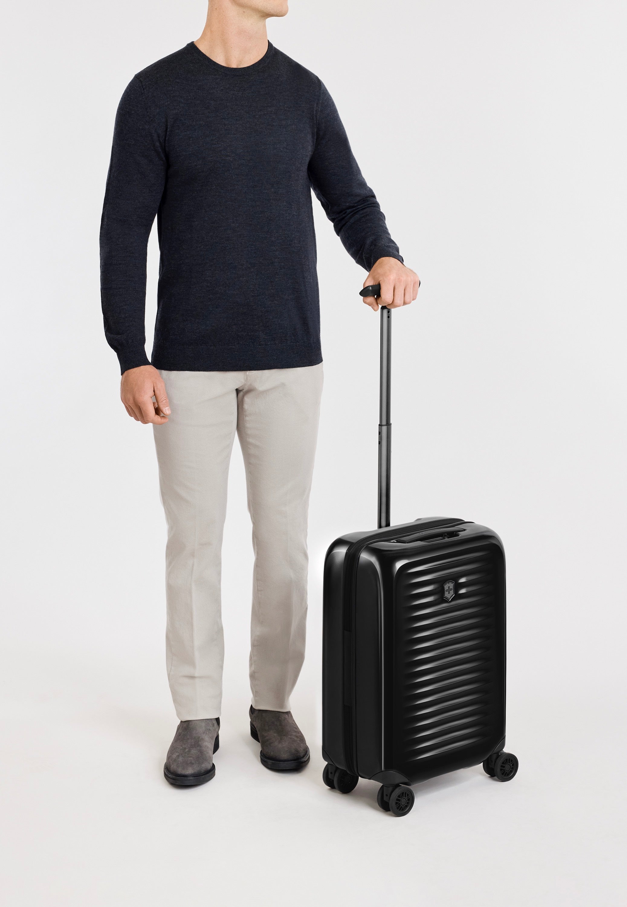 Victorinox Airox Frequent Flyer Hardside Carry-On Black Suitcase