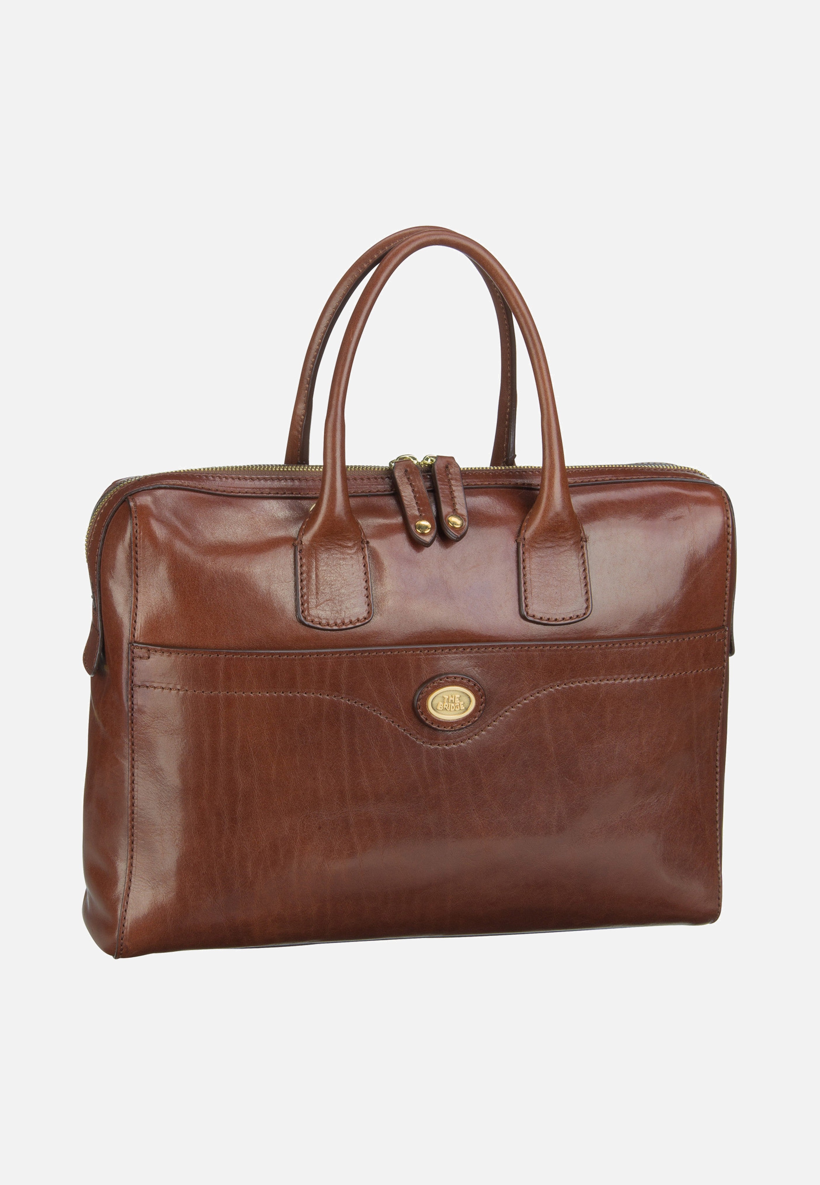 The Bridge - Story Donna 2761 Marrone/Oro - Briefcase | Women-Image