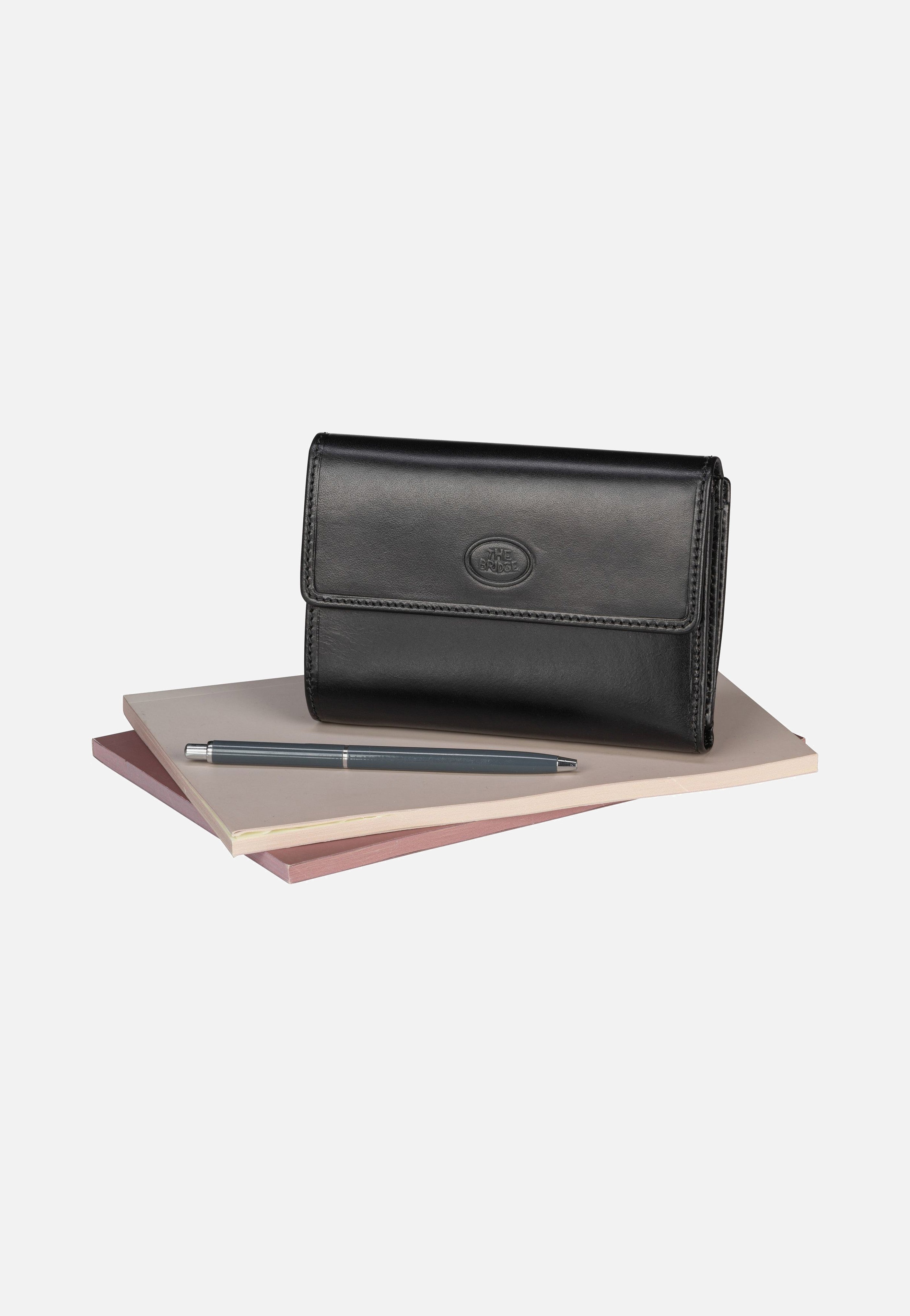 The Bridge Story Donna Lady 7111 Nero Wallet