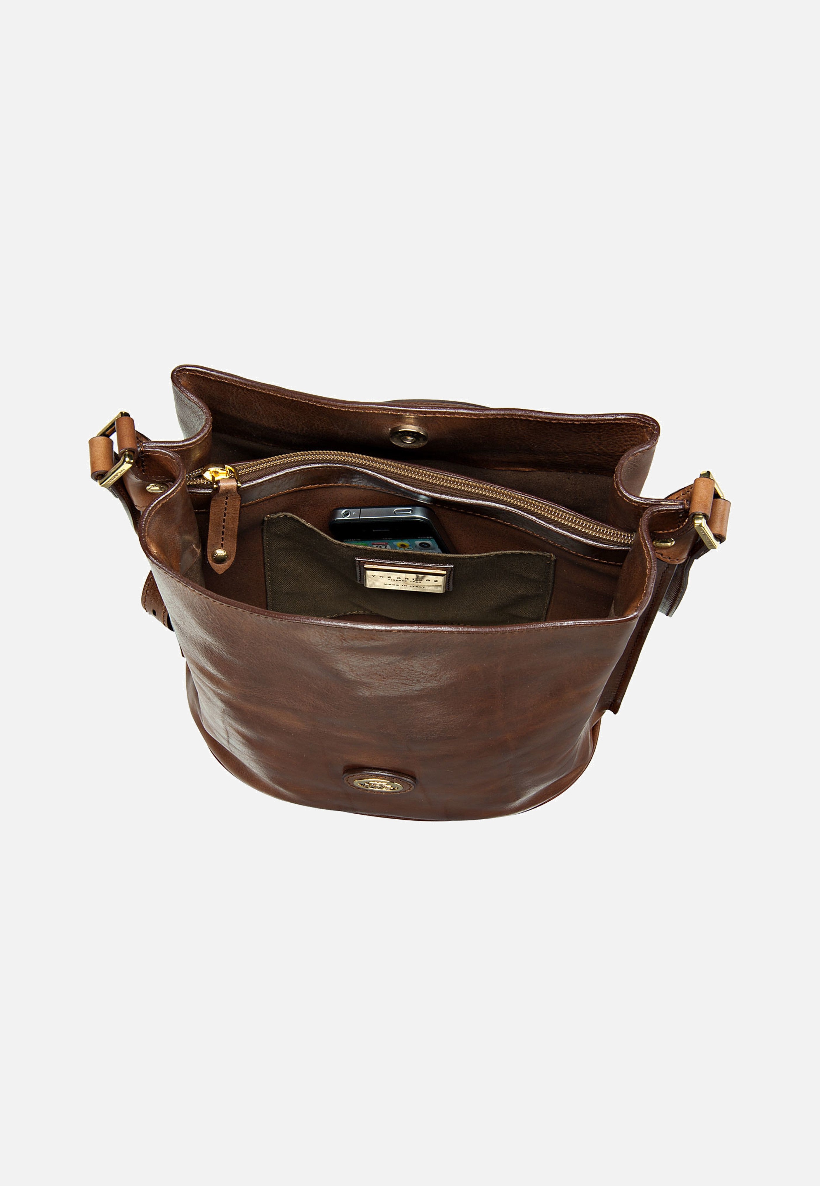 The Bridge - Story Donna Ledertasche Braun - Pouch Bag | Women-Image