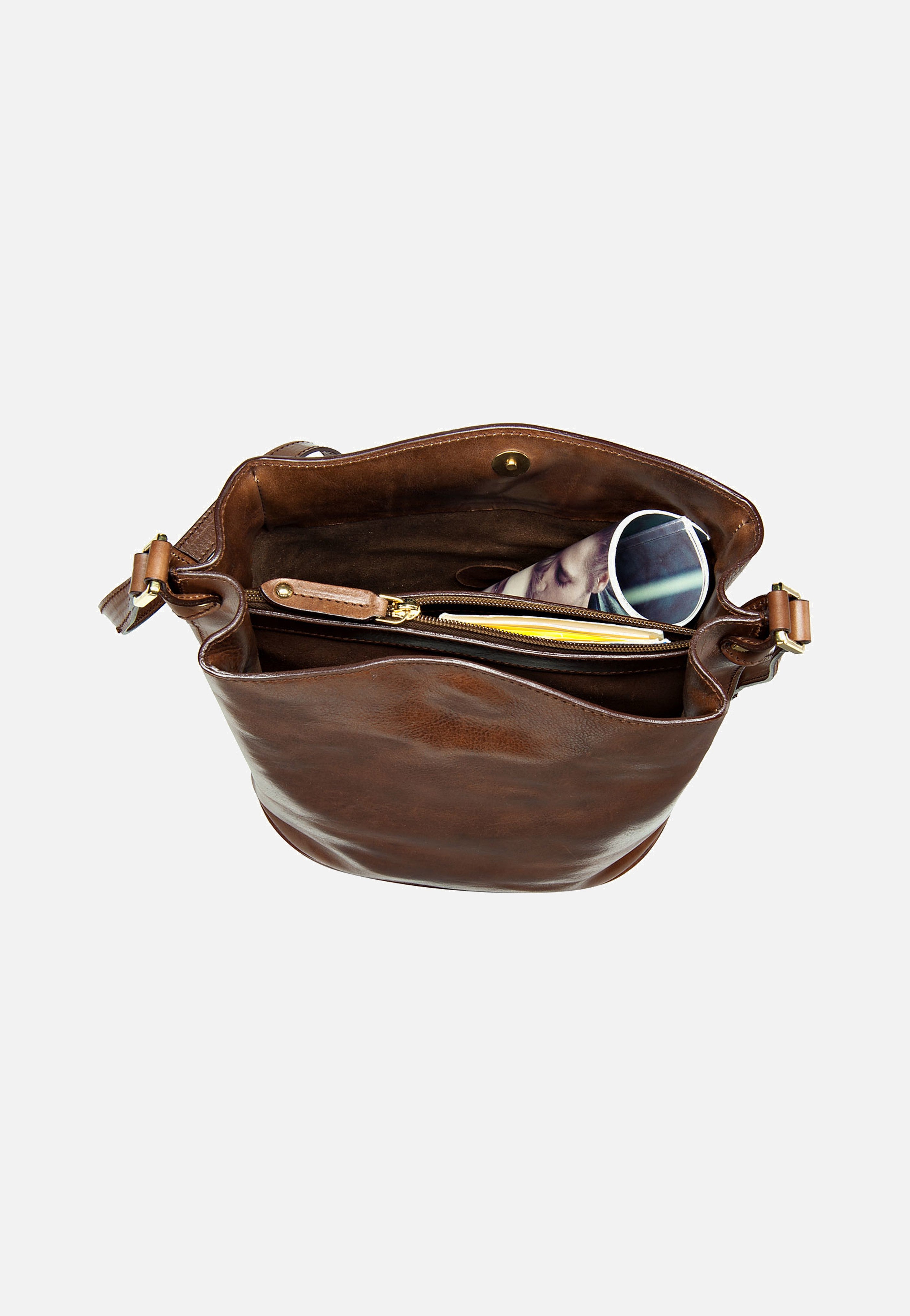 The Bridge - Story Donna Ledertasche Braun - Pouch Bag | Women-Image