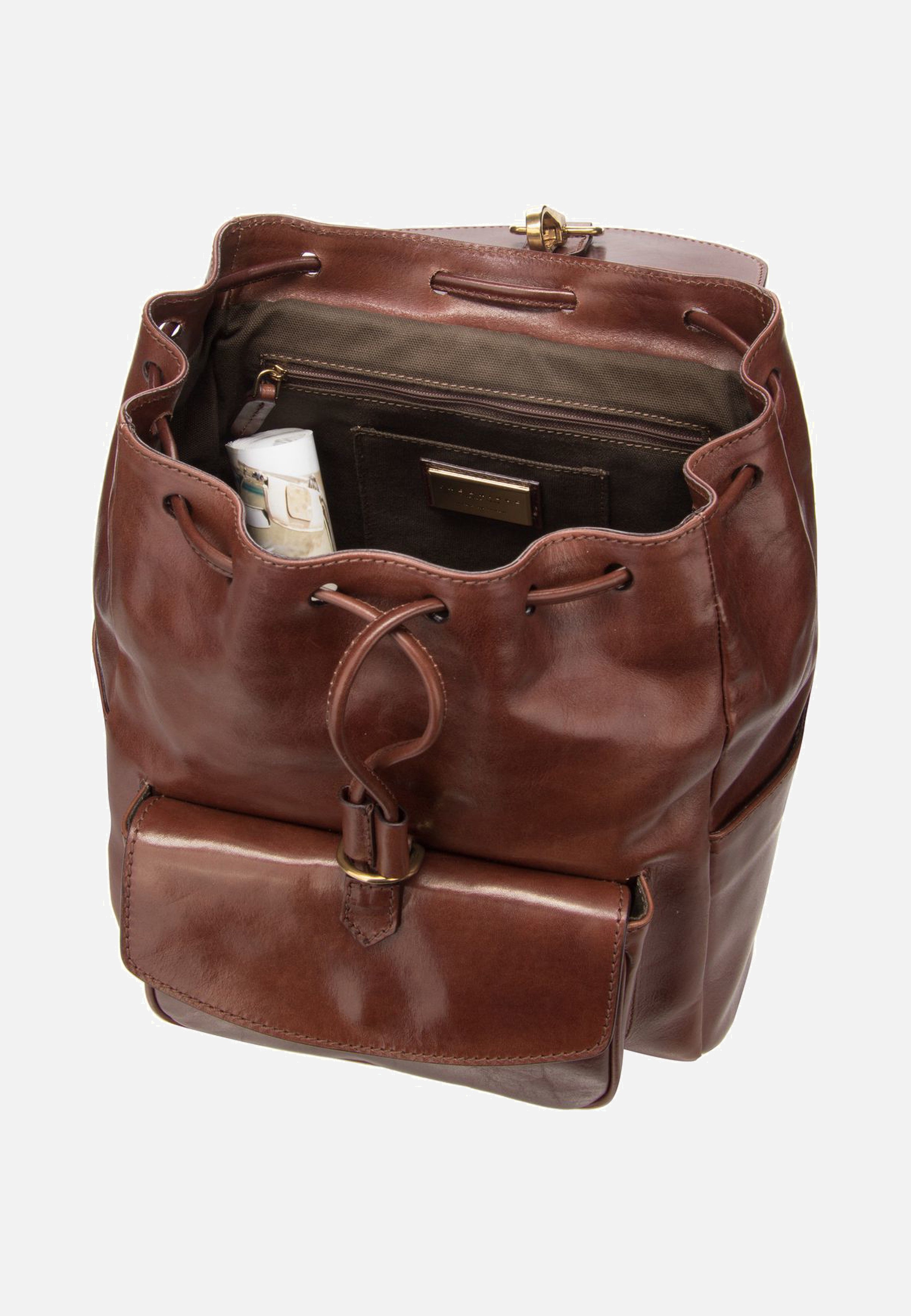 bridge leather backpack The Bridge Story Donna 7042 Marrone - Backpack
