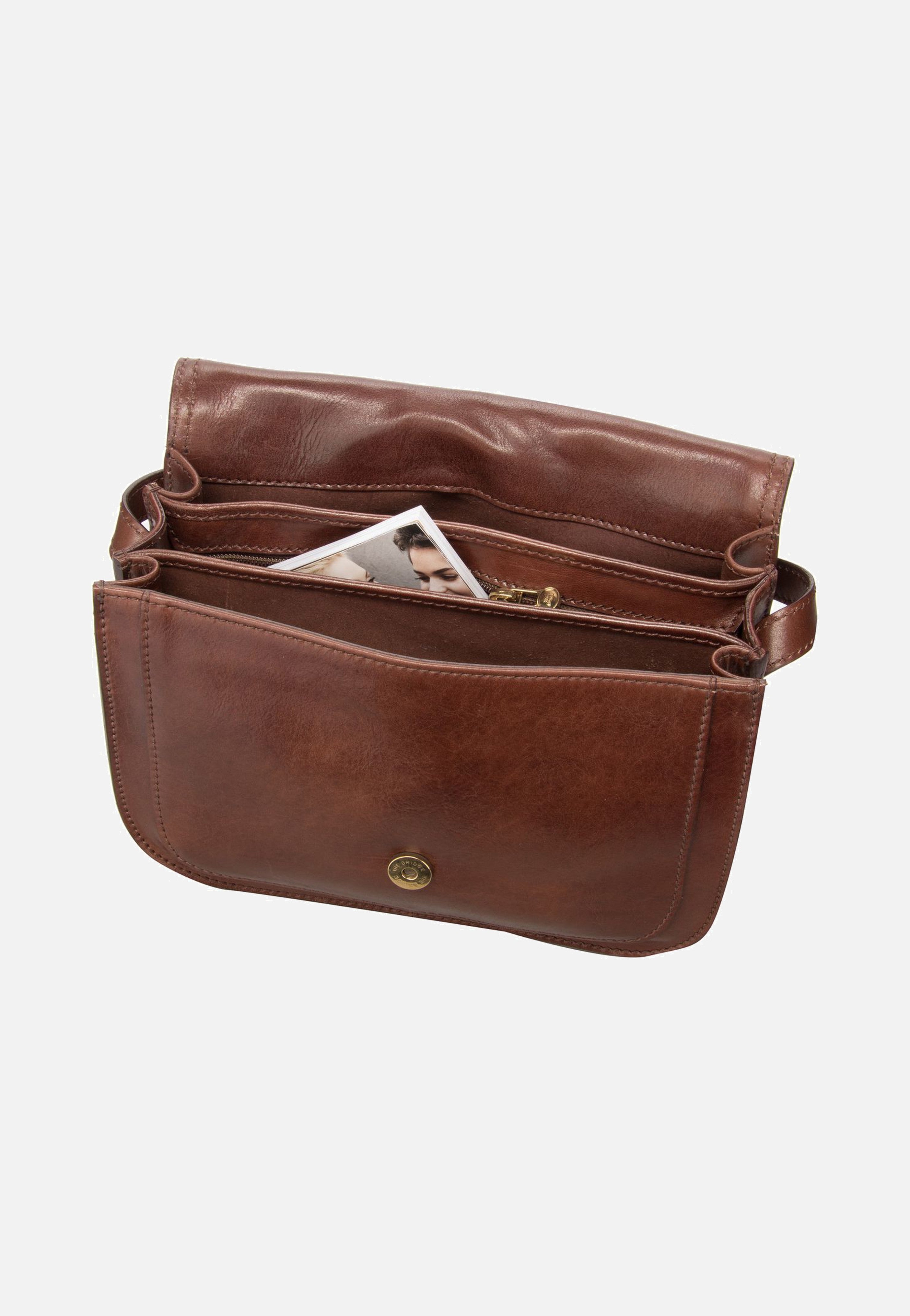 The Bridge - Story Donna 4152 Marrone - Saddle Bag | Women-Image