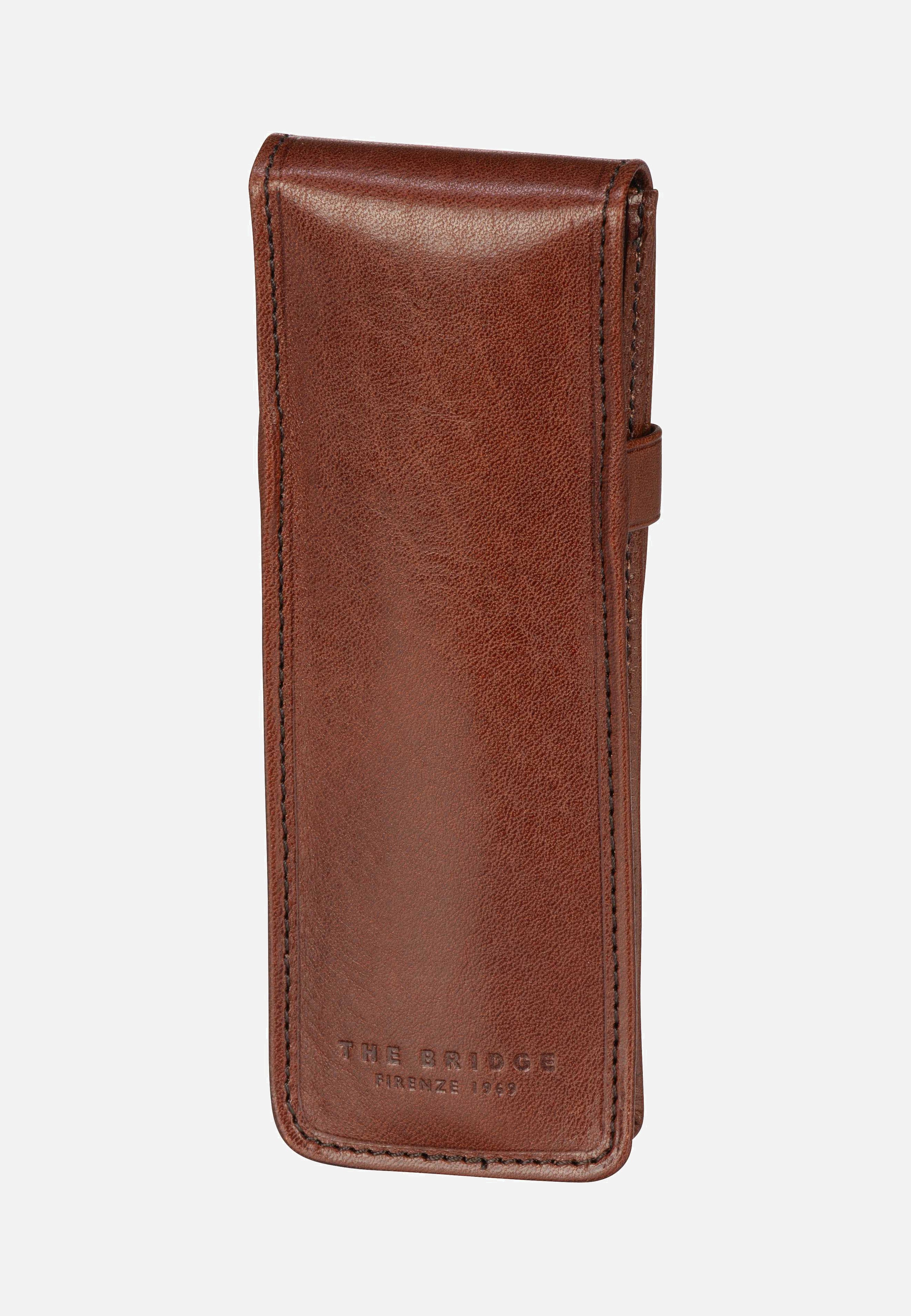 The Bridge - Story Exclusive Pen Case 2036 Marrone - Pencil Case | Neutral-Image