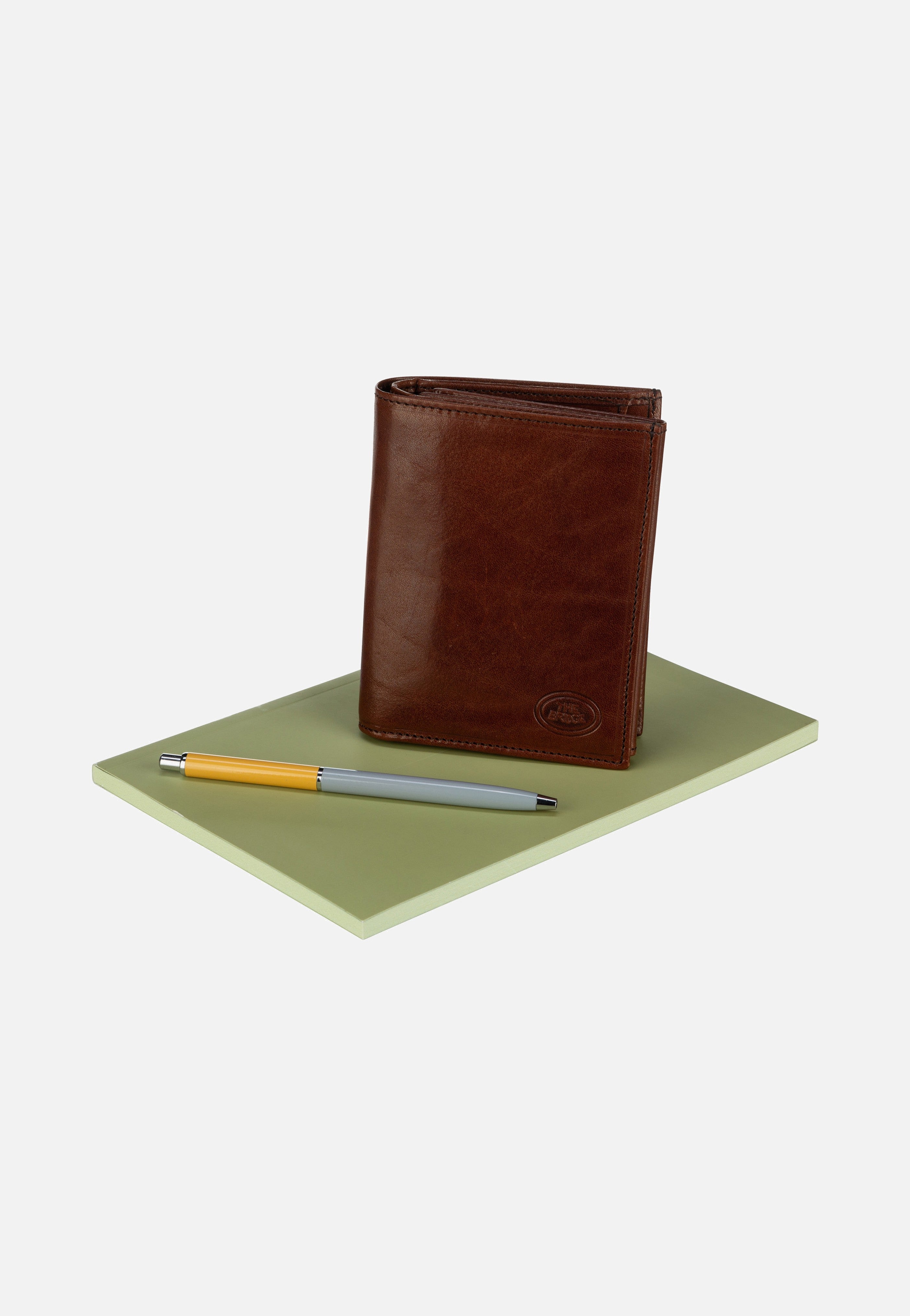 The Bridge - Story Uomo 4800 Marrone/Oro - Wallet | Men-Image