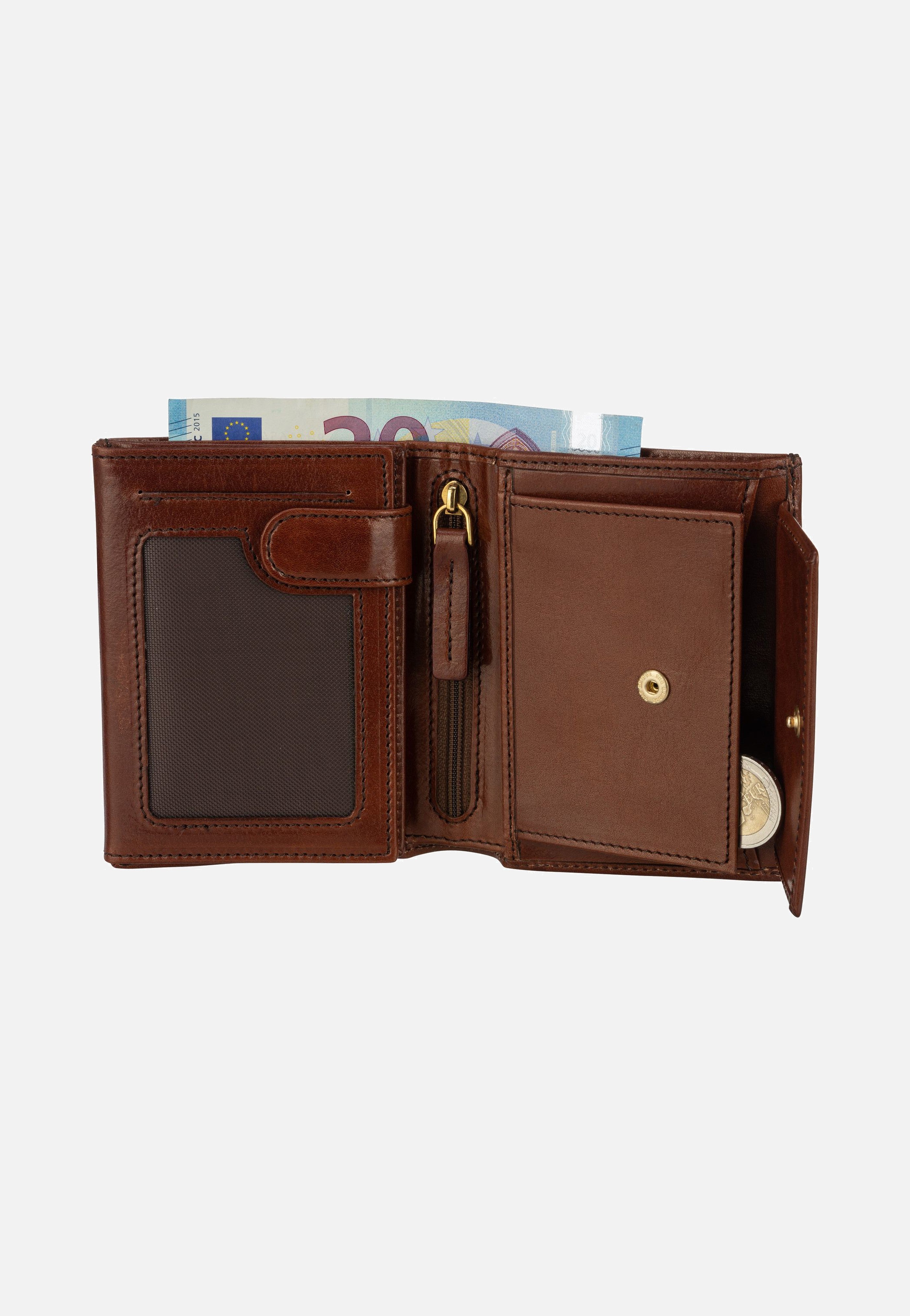 The Bridge - Story Uomo 4800 Marrone/Oro - Wallet | Men-Image
