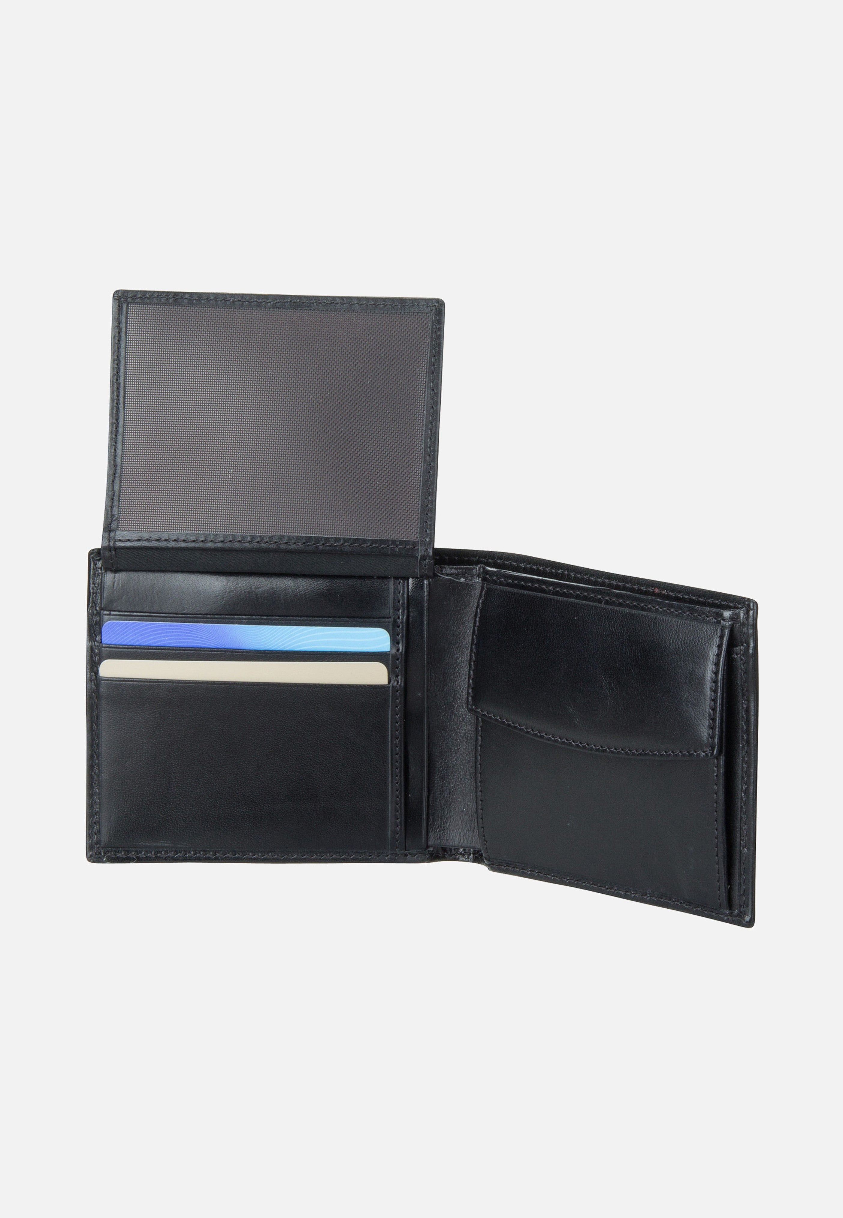The Bridge Story Uomo 4850 Nero/Rutenio Wallet