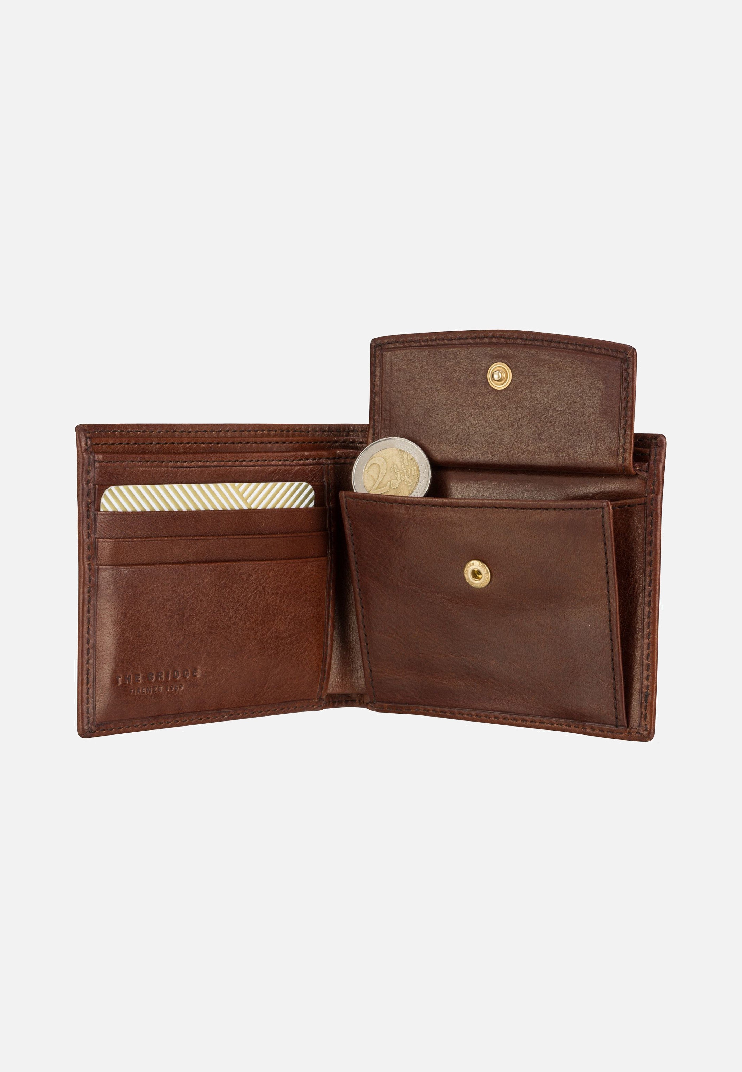The Bridge - Story Uomo 4860 Marrone/Oro - Wallet | Men-Image
