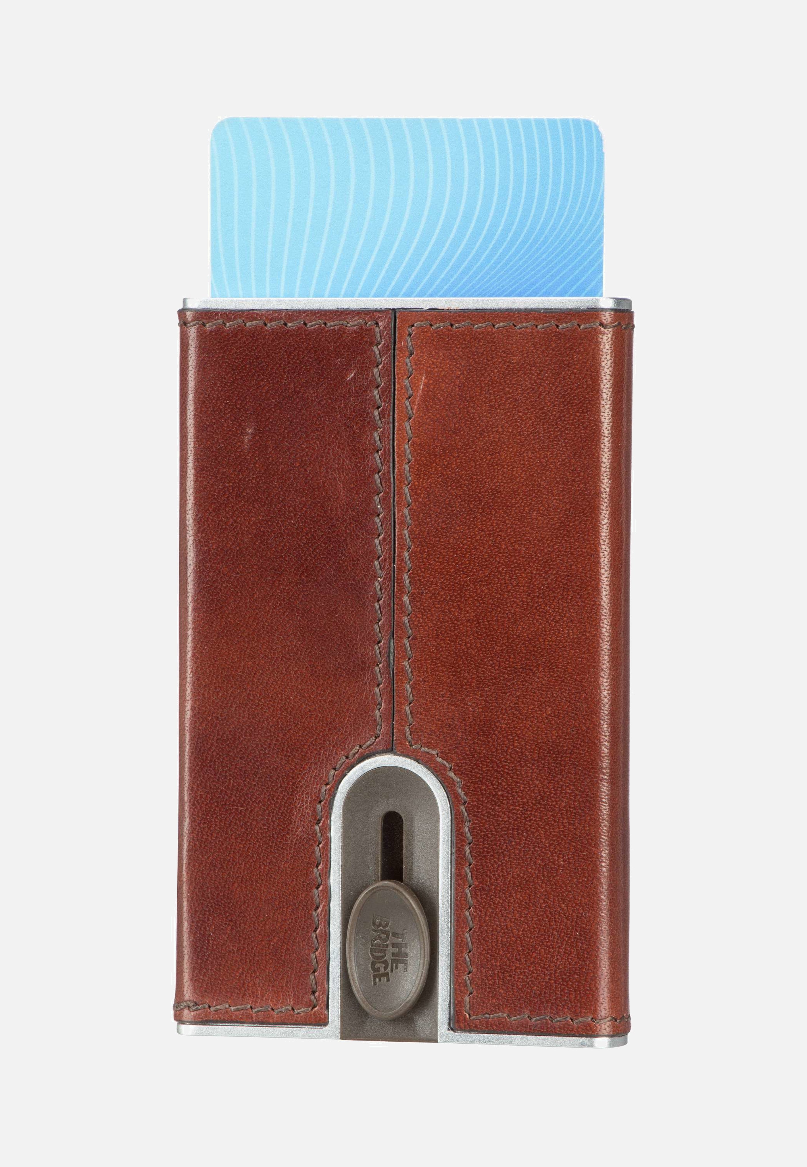 The Bridge - Story Uomo 4880 Marrone/Rutenio Scuro - Card Holder | Men-Image