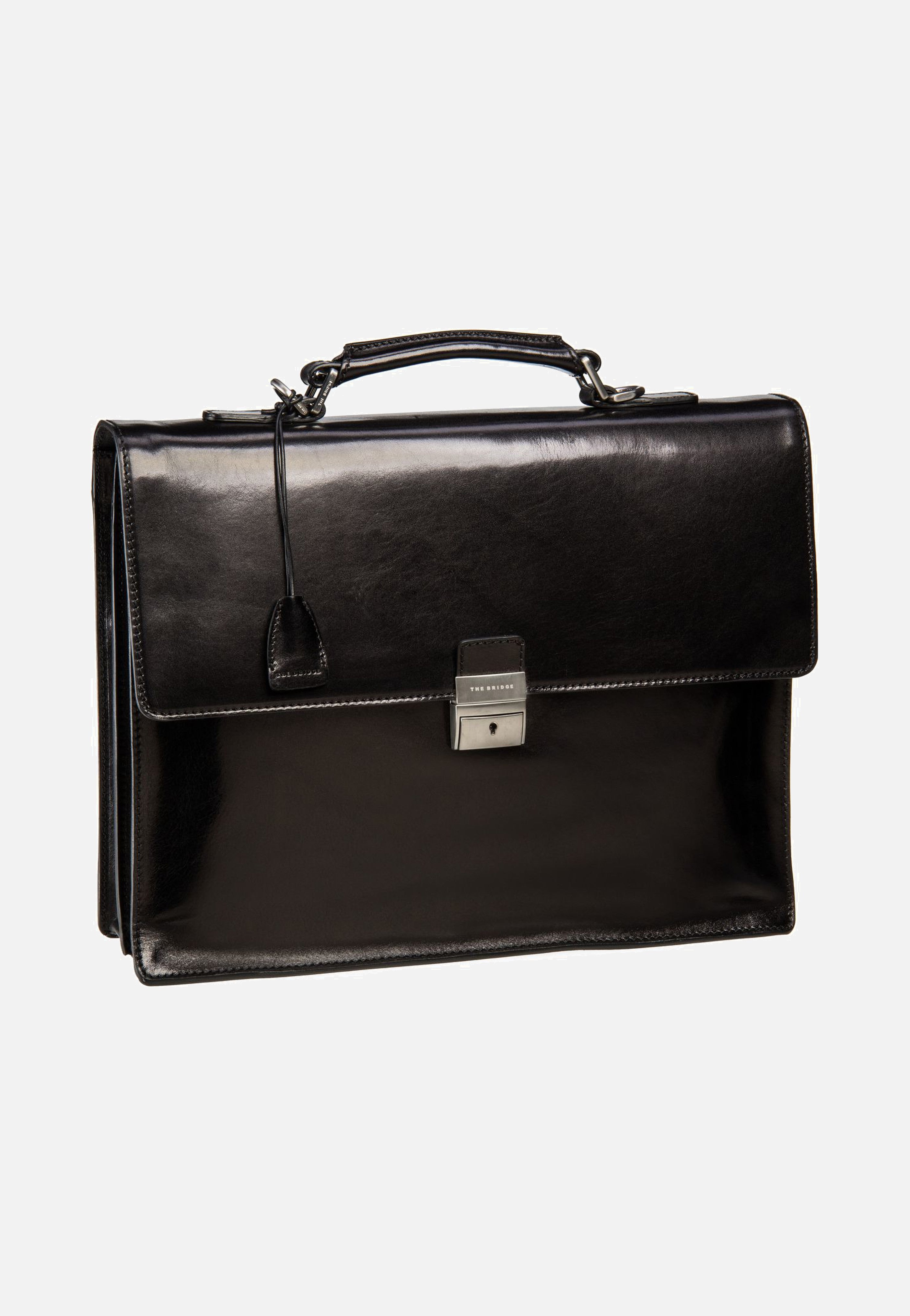 The Bridge - Story Uomo 2527 Nero/Rutenio - Briefcase | Men-Image