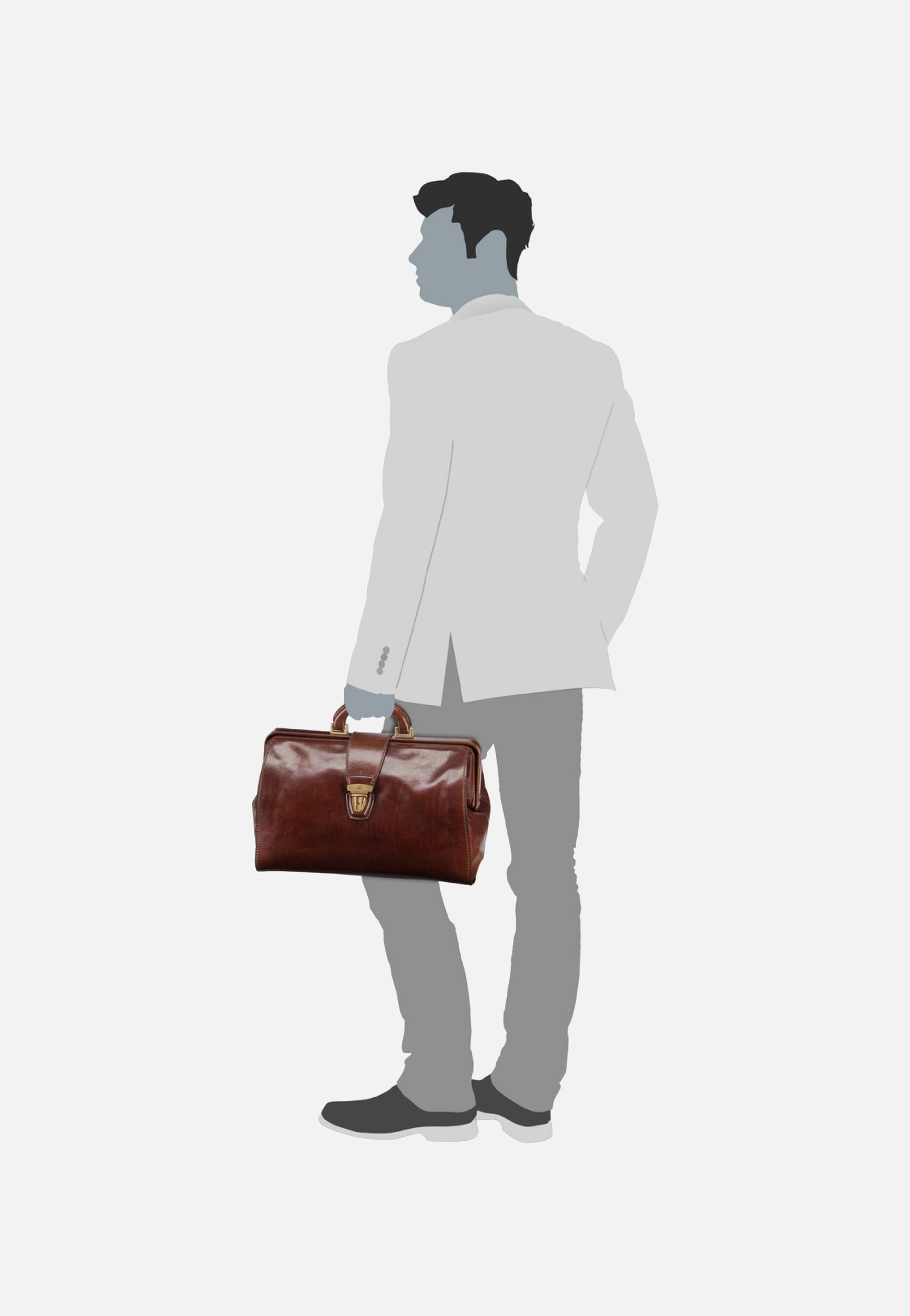 The Bridge - Story Uomo Braun - Bowling Bag | Men-Image