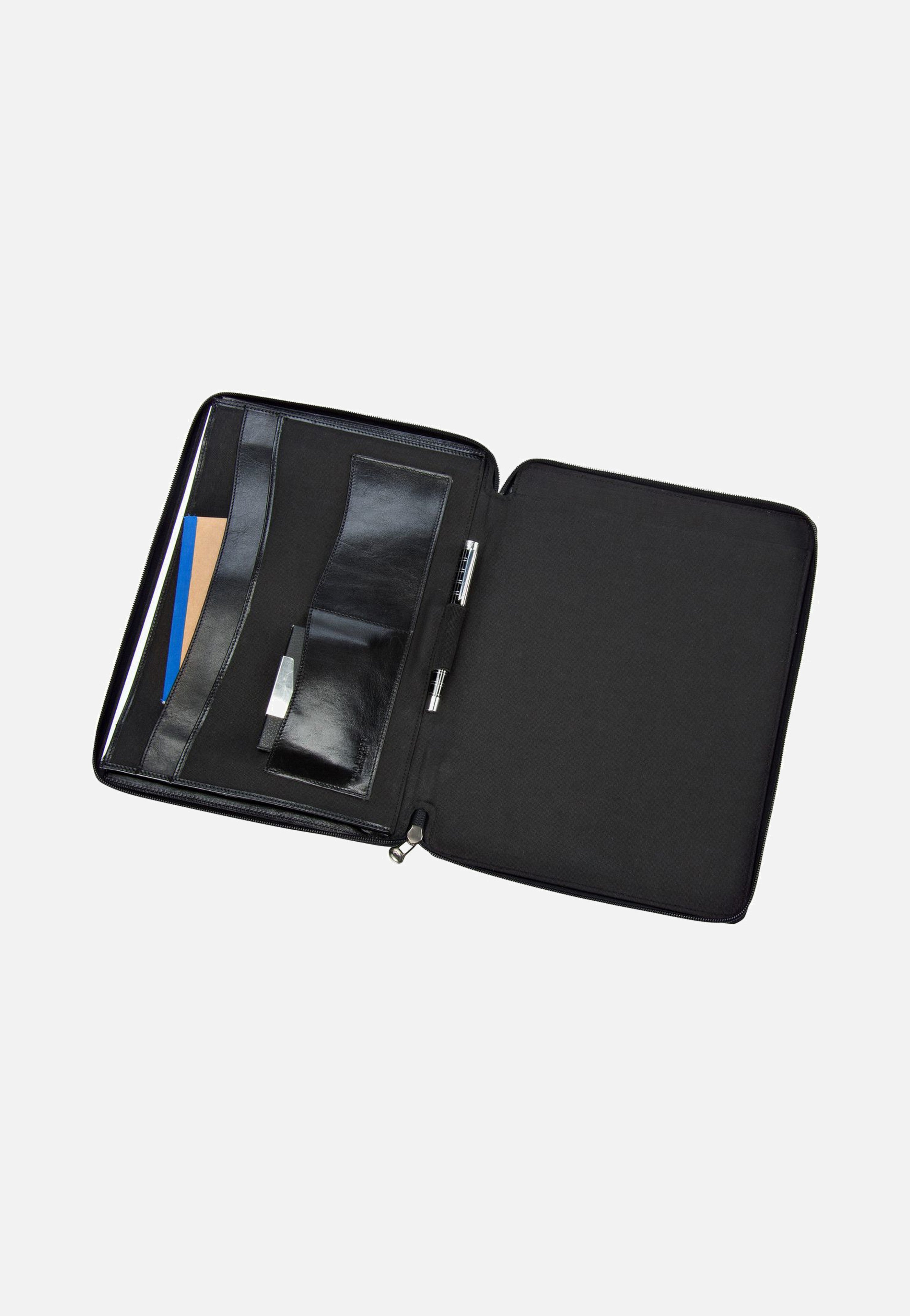 The Bridge Story Uomo Schwarz Document Folder