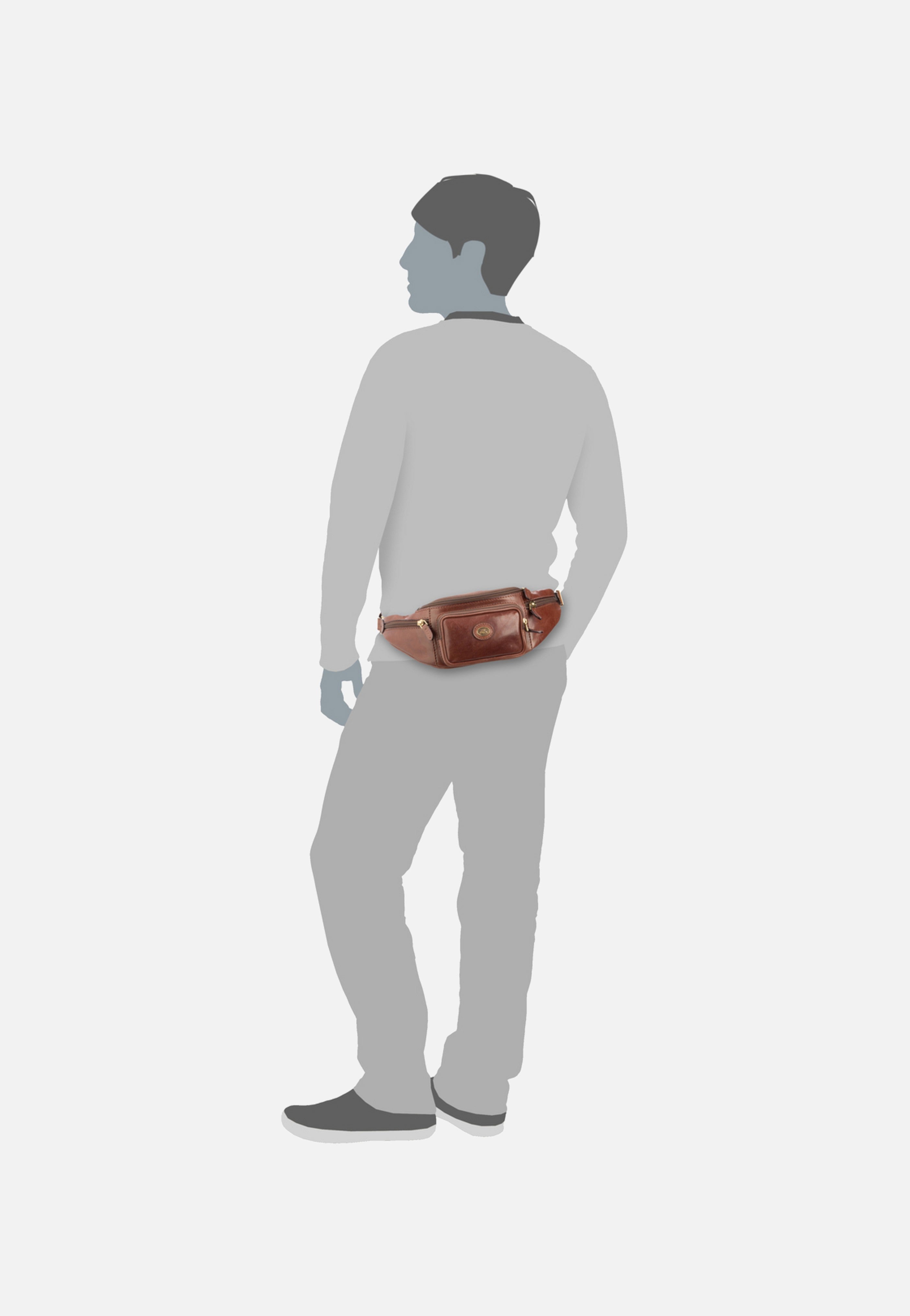 The Bridge - Story Viaggio 8001 Marrone - Fanny Pack | Neutral-Image