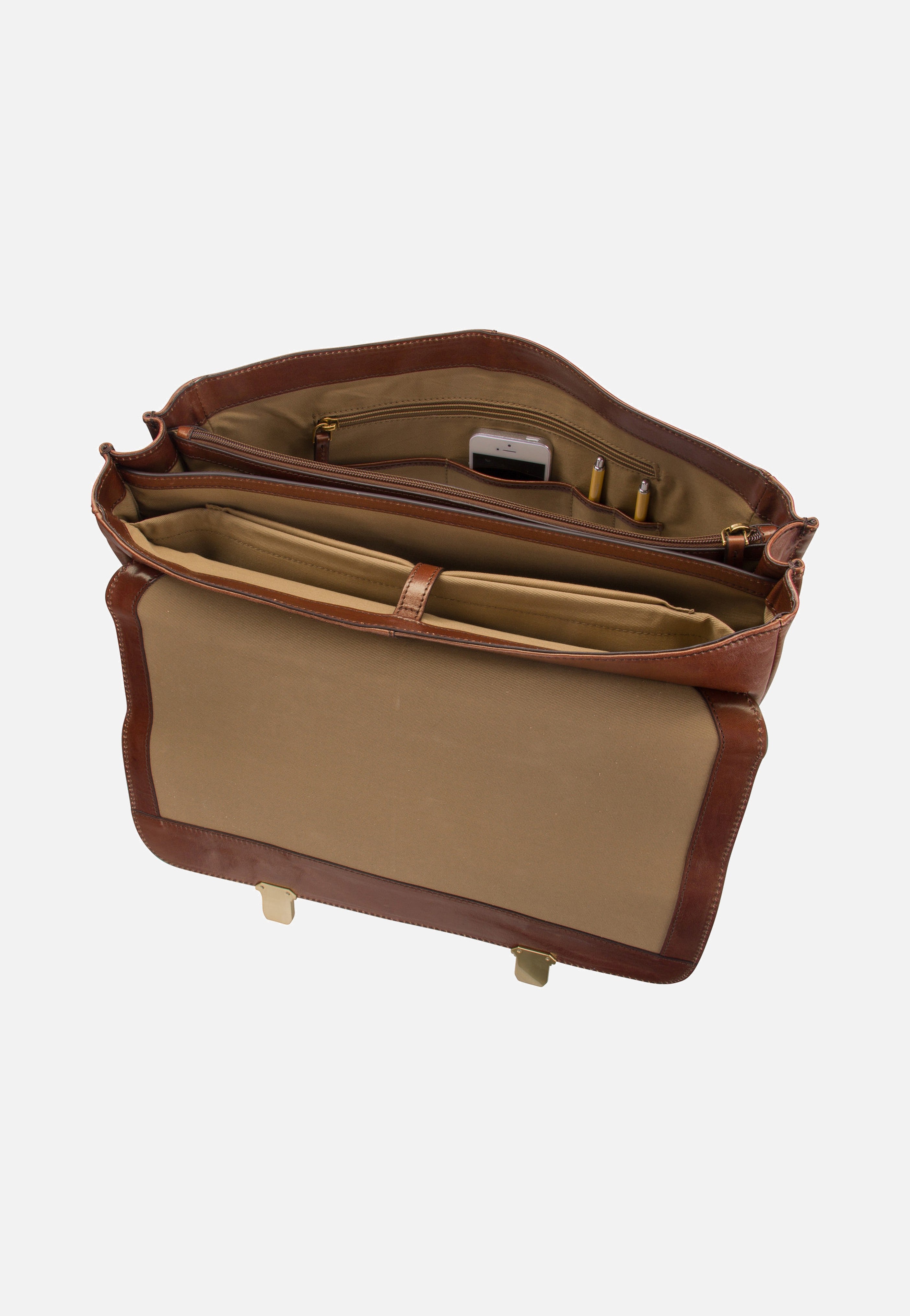 The Bridge Vespucci 3610 Marrone - Briefcase | Sakoi