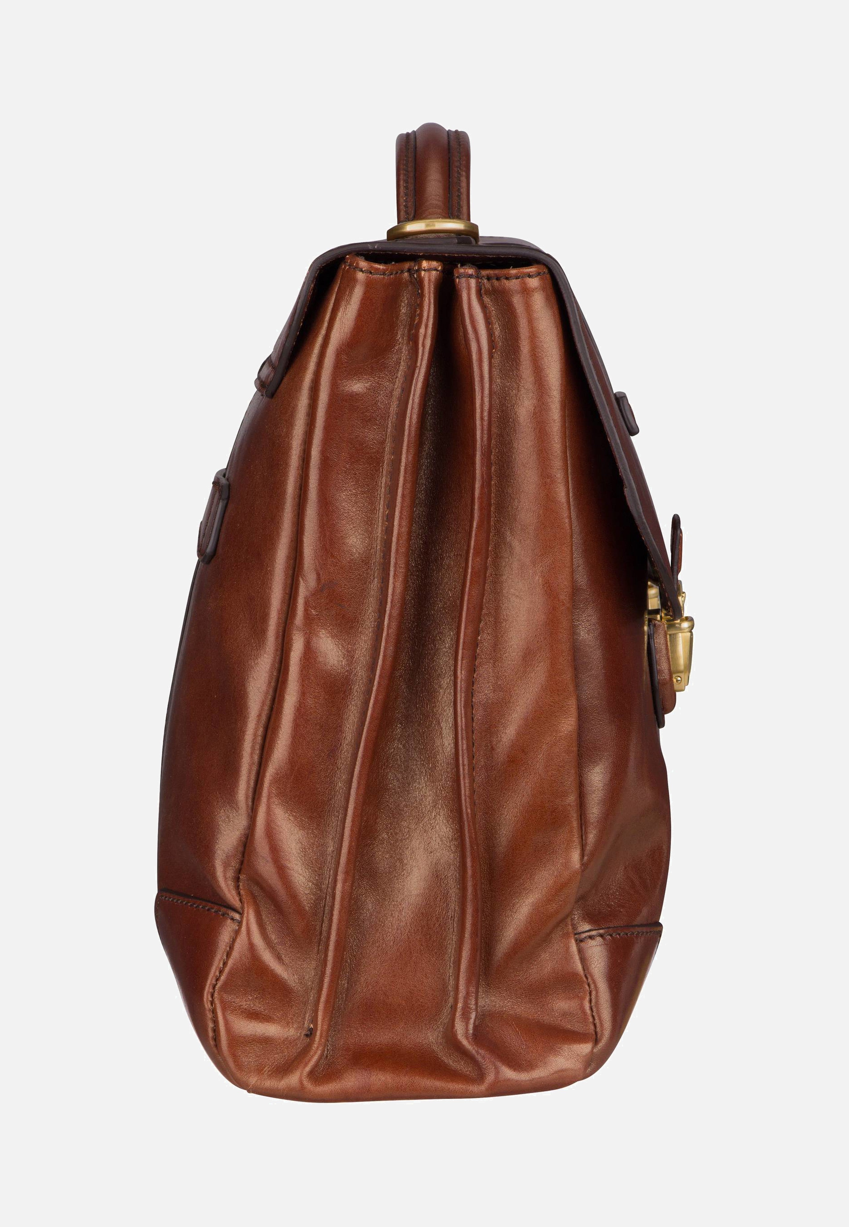 The Bridge Vespucci 3610 Marrone - Briefcase | Sakoi