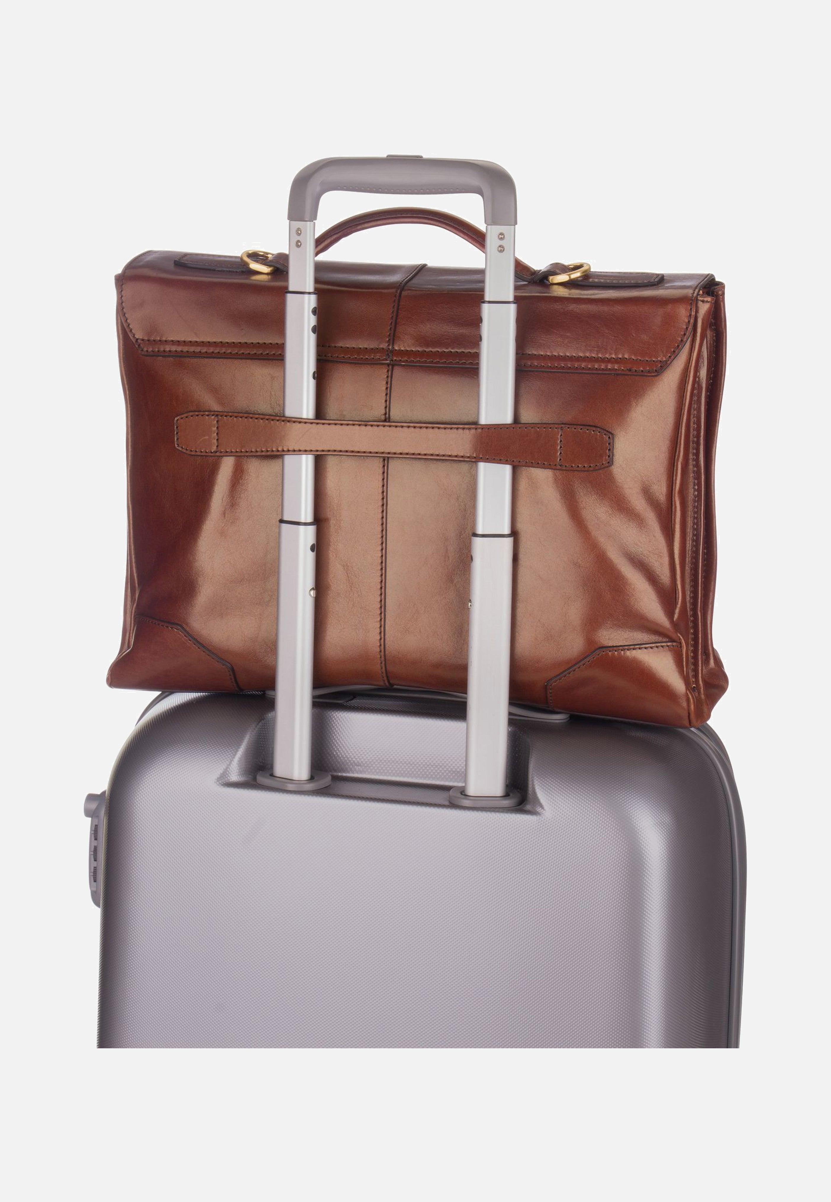 The Bridge Vespucci 3610 Marrone - Briefcase | Sakoi