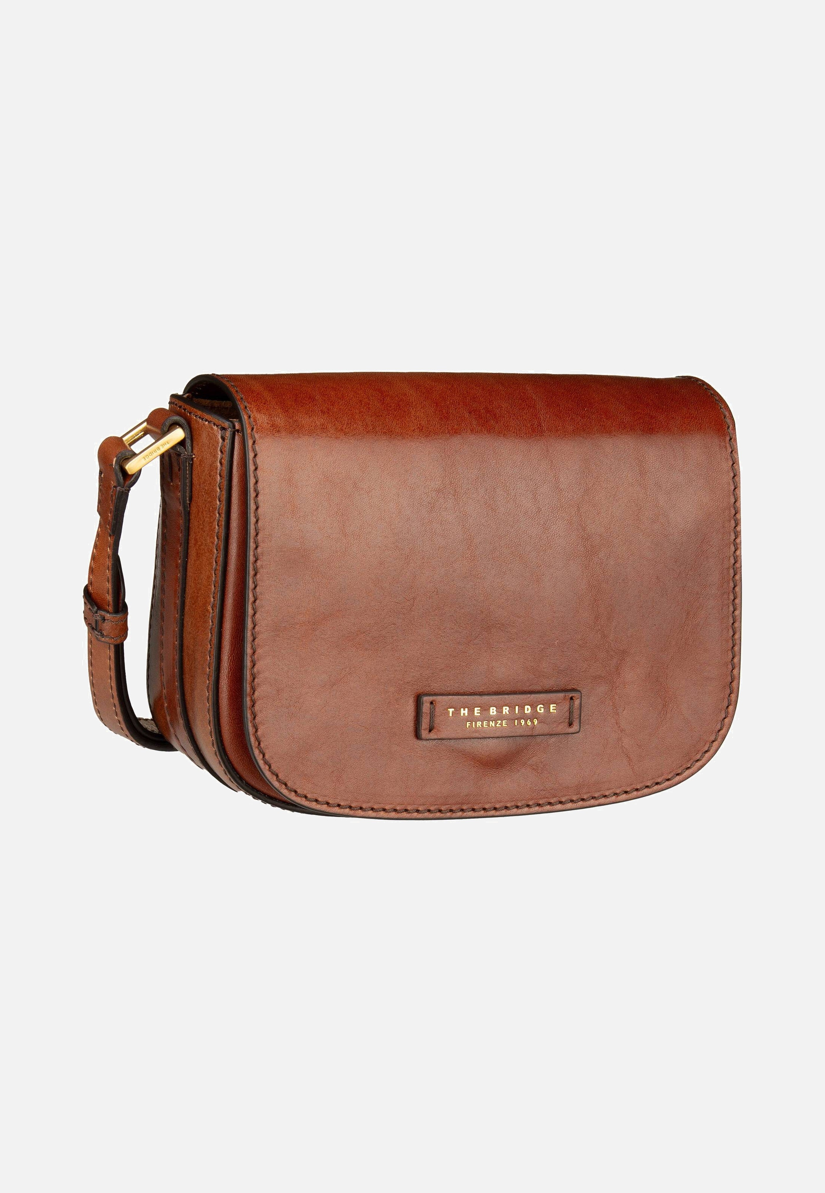 The Bridge - Viitoria 4203 Marrone/Oro - Saddle Bag | Women-Image