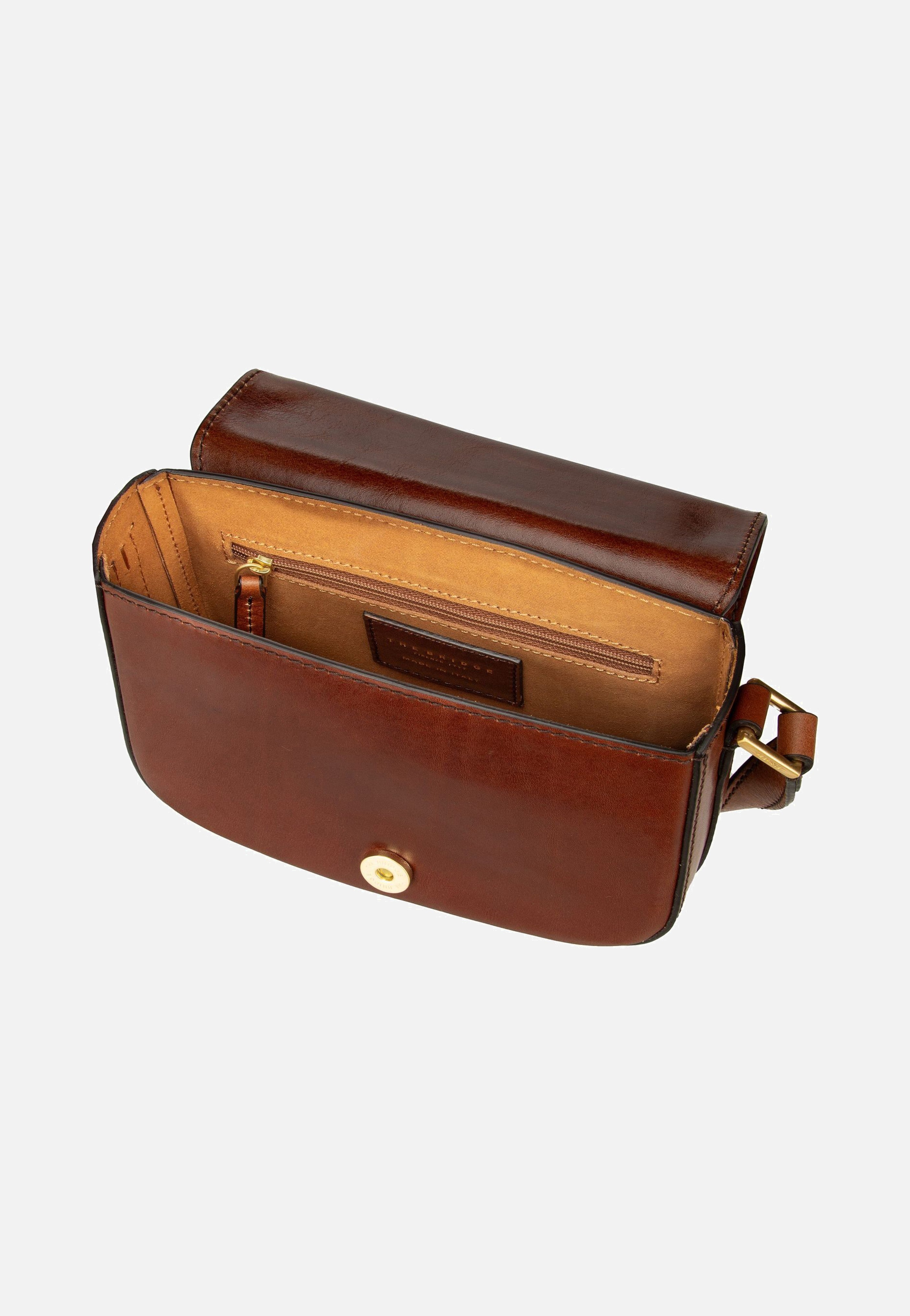 The Bridge - Viitoria 4203 Marrone/Oro - Saddle Bag | Women-Image