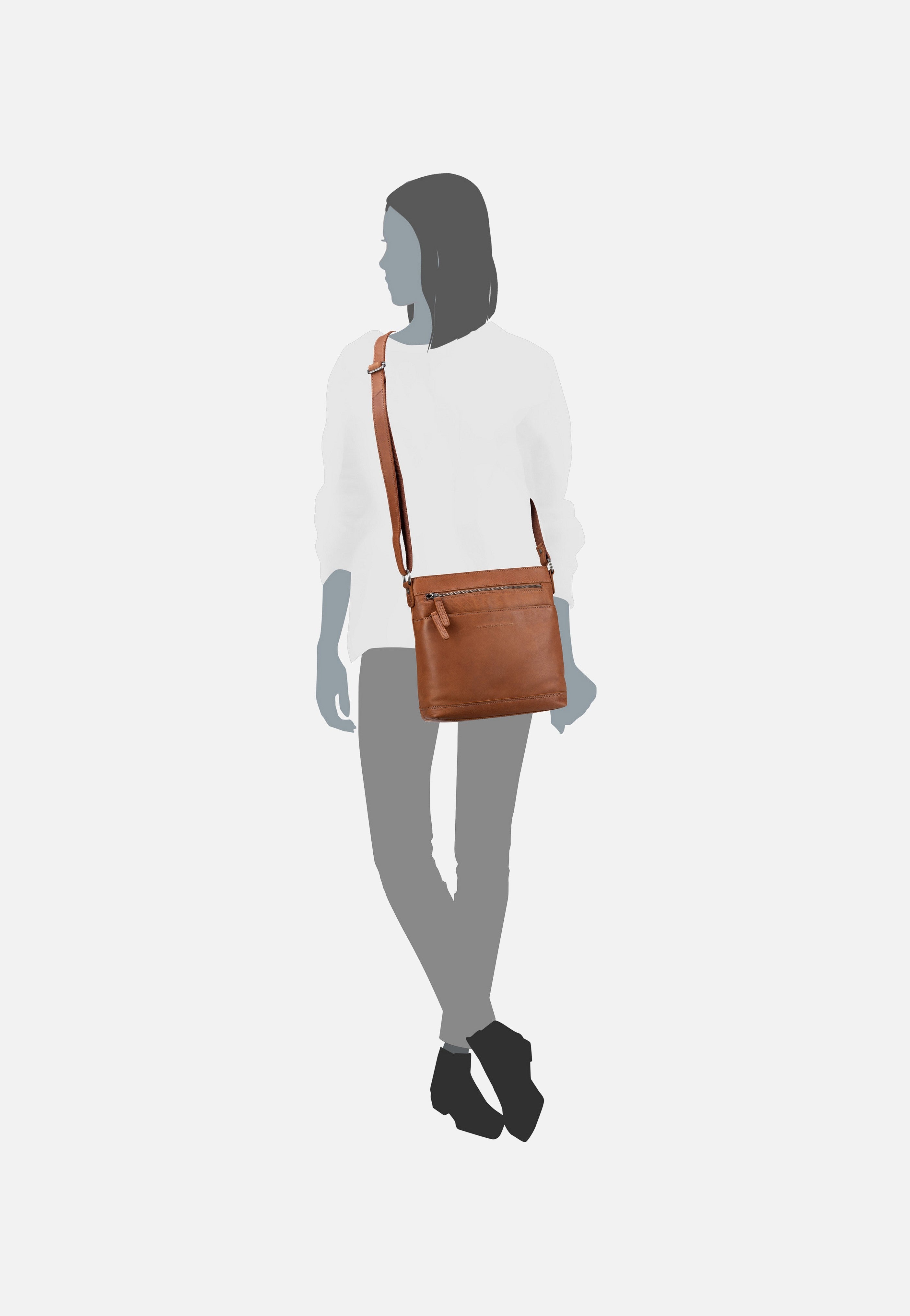 The Chesterfield Brand - Almeria 1302 Cognac - Crossbody Bag | Women-Image