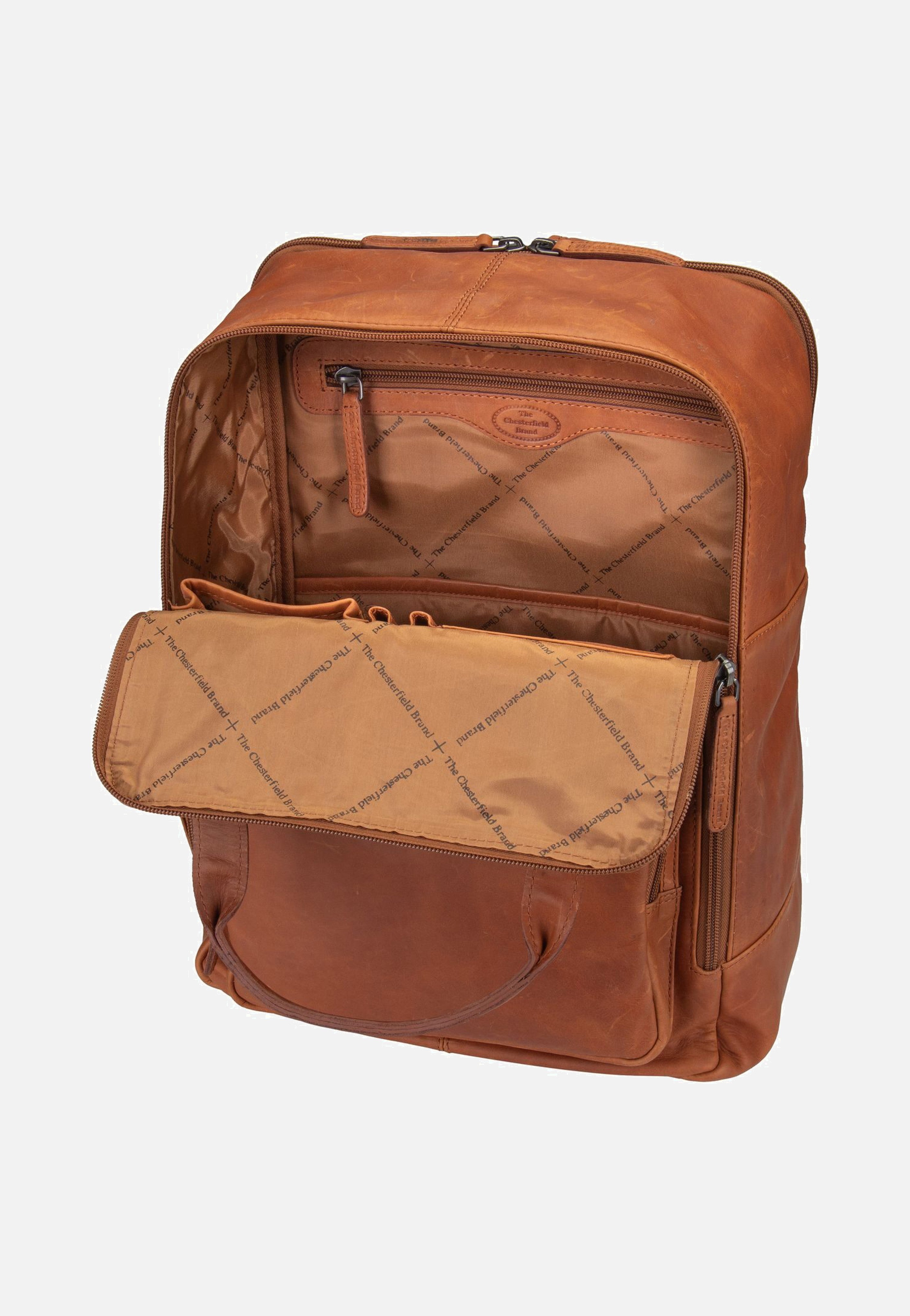 The Chesterfield Brand Belford 0183 Cognac Backpack