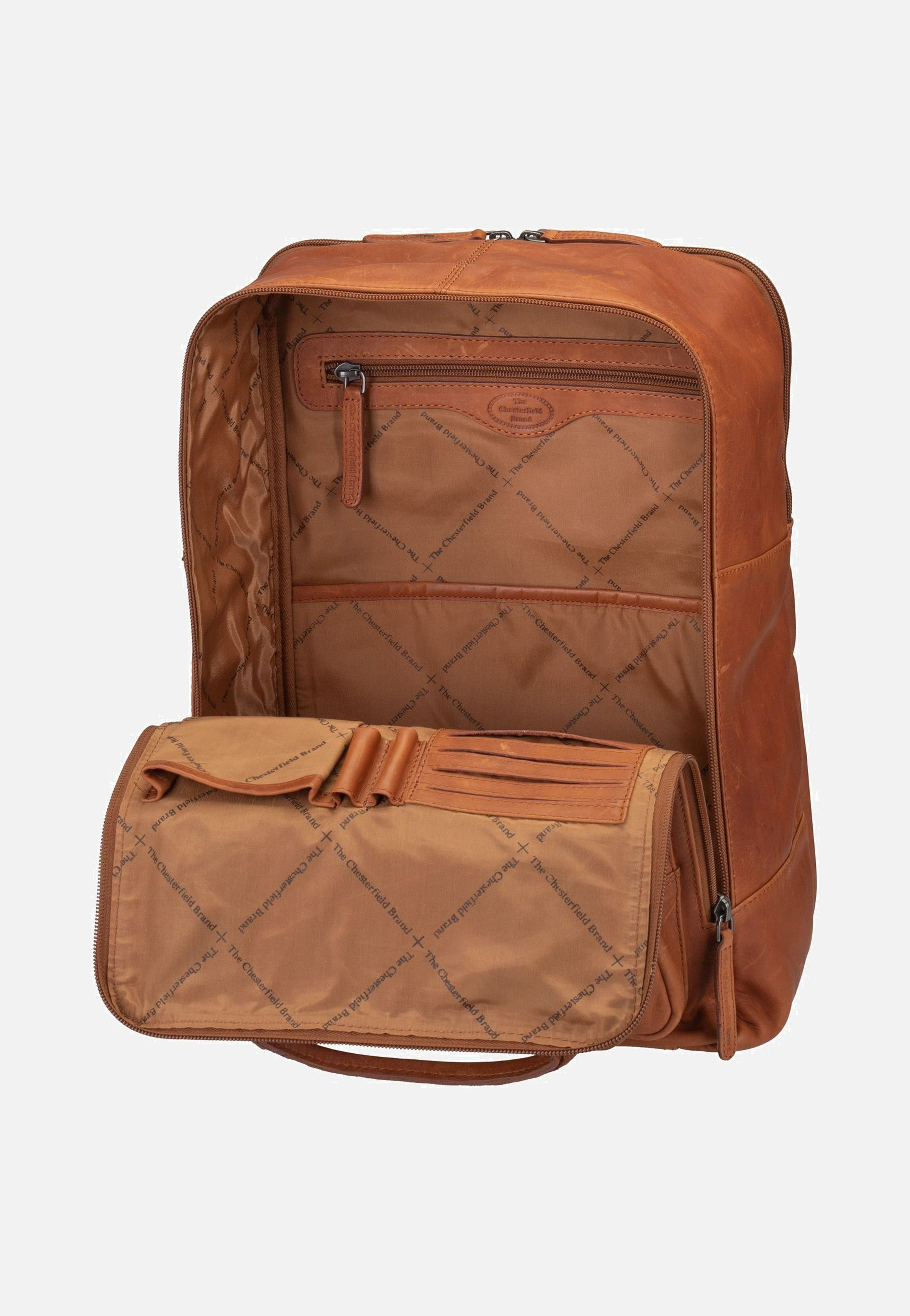 The Chesterfield Brand Belford 0183 Cognac Backpack