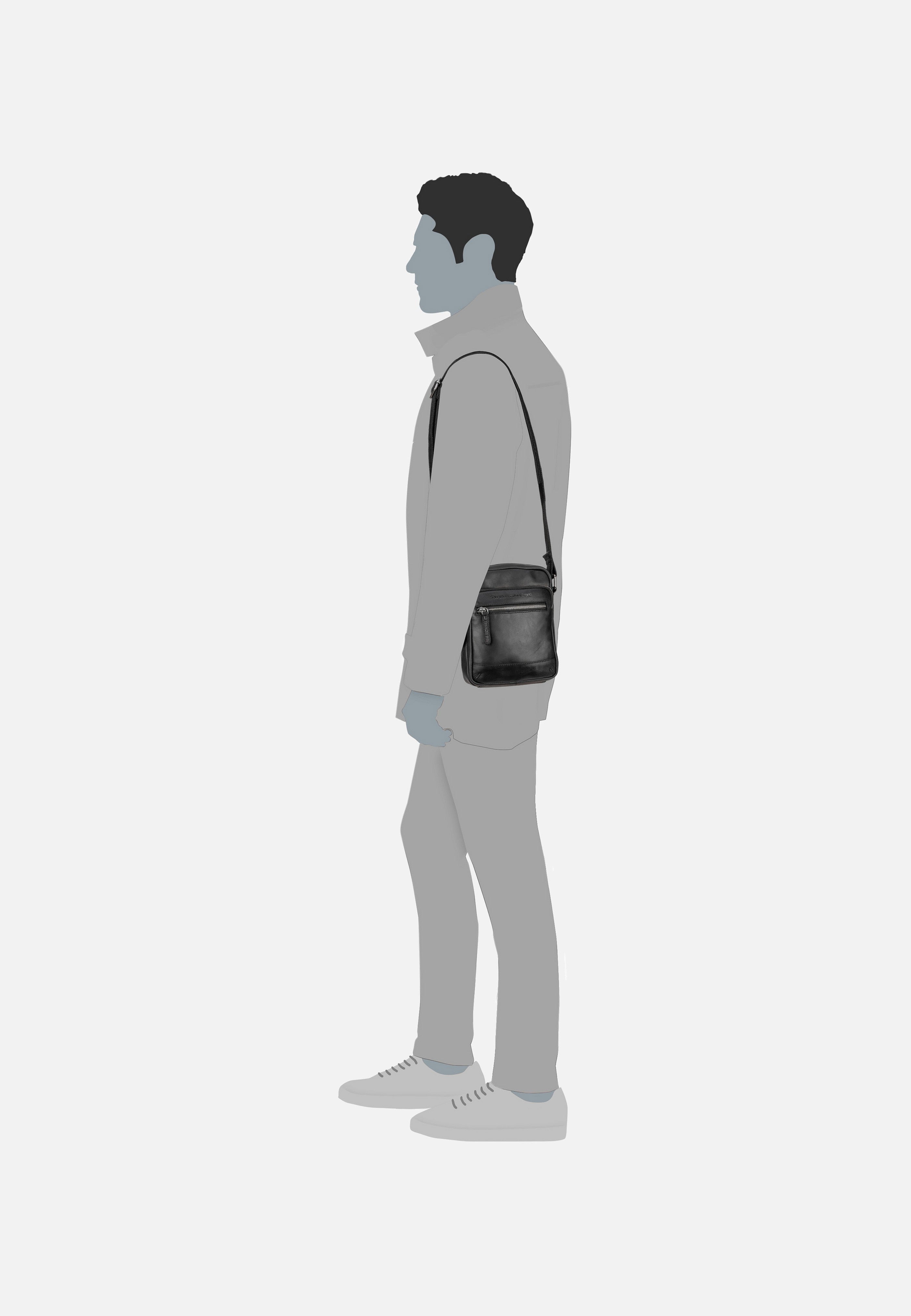 The Chesterfield Brand - Birmingham 0980 Black - Shoulder Bag | Men-Image