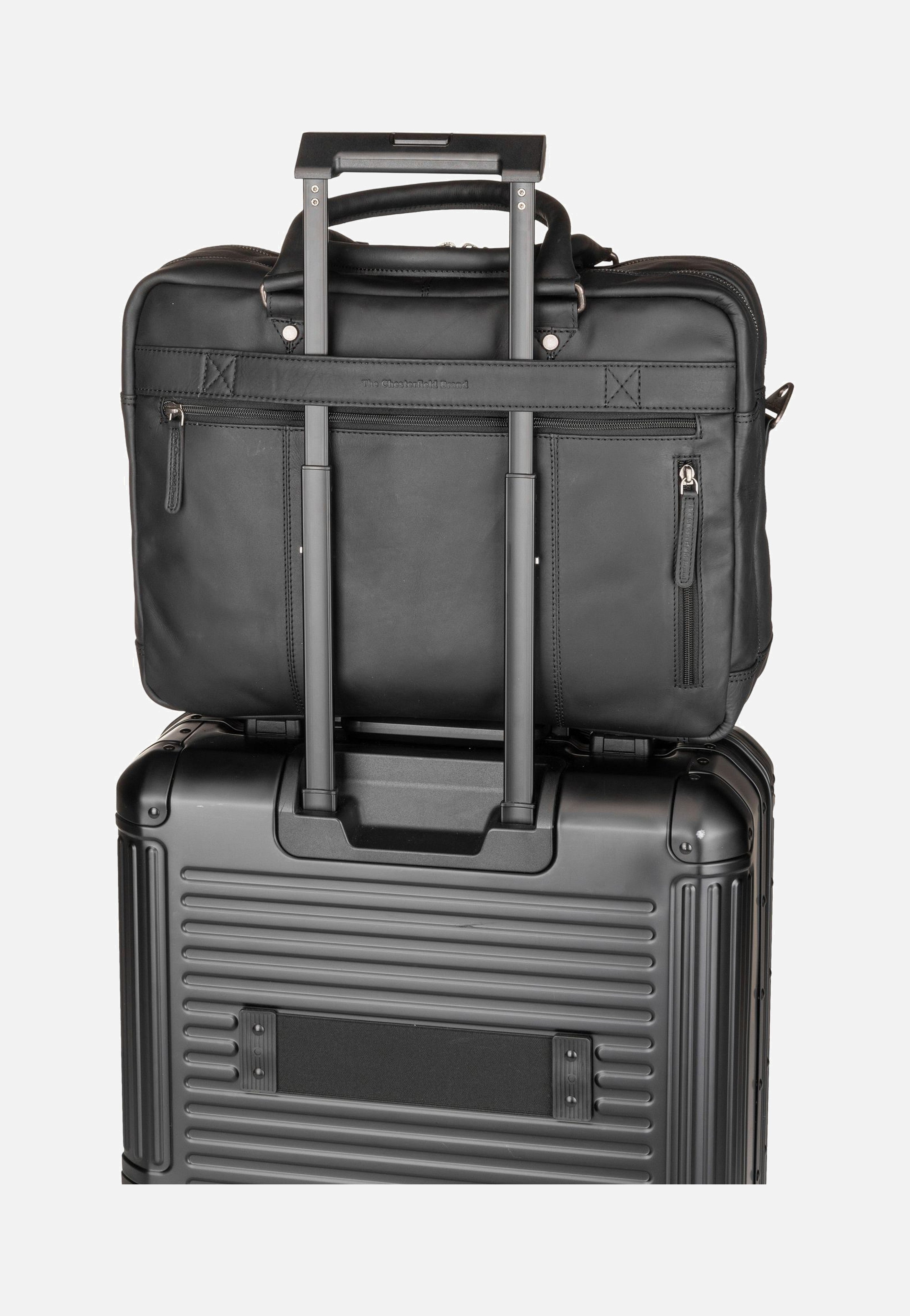 The Chesterfield Brand Boston 1086 Black - Briefcase | Sakoi